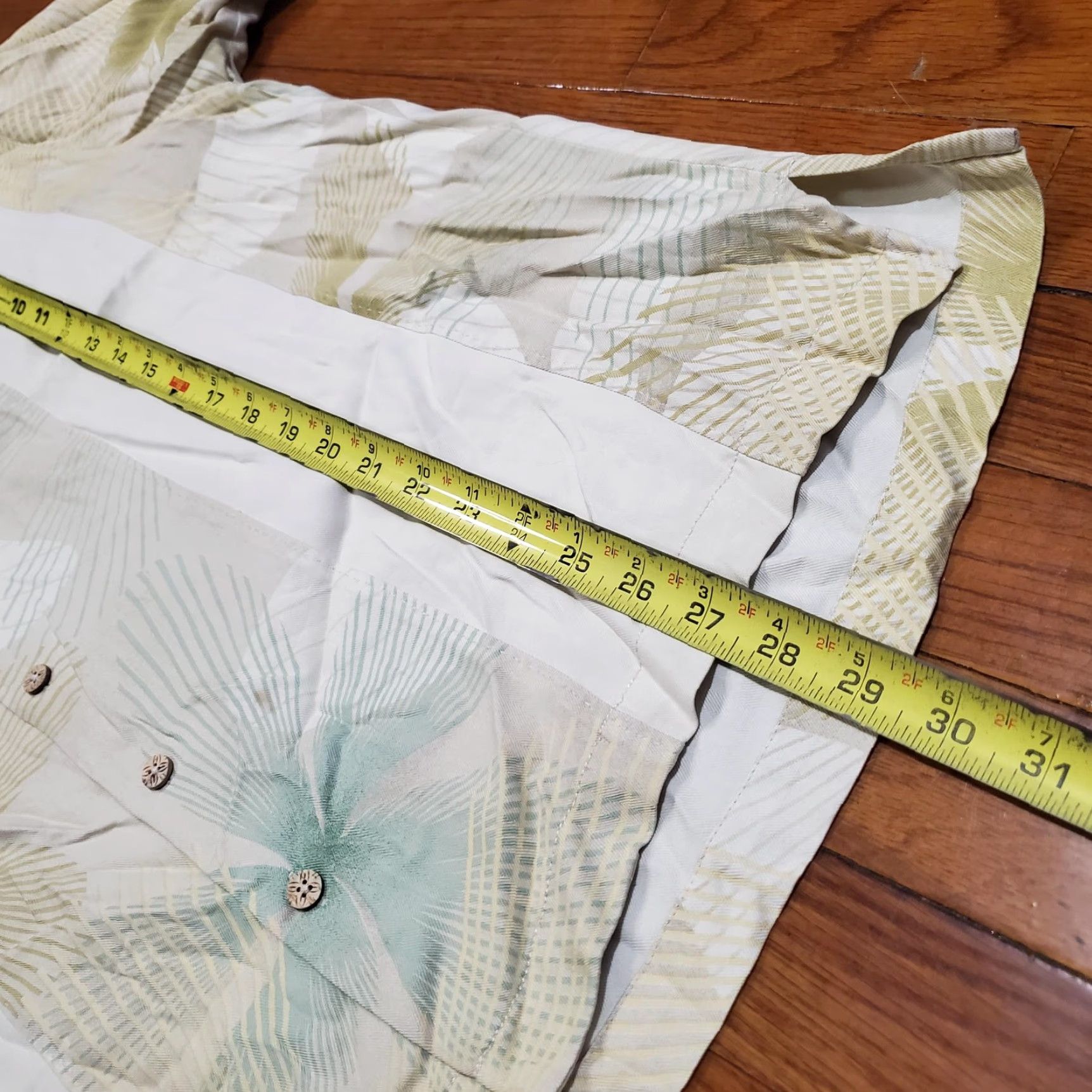 Tommy Bahama Tommy Bahama Shirt Mens M White Silk Twill Floral Hawaiian Camp Button Front Size US M / EU 48-50 / 2 - 6 Thumbnail