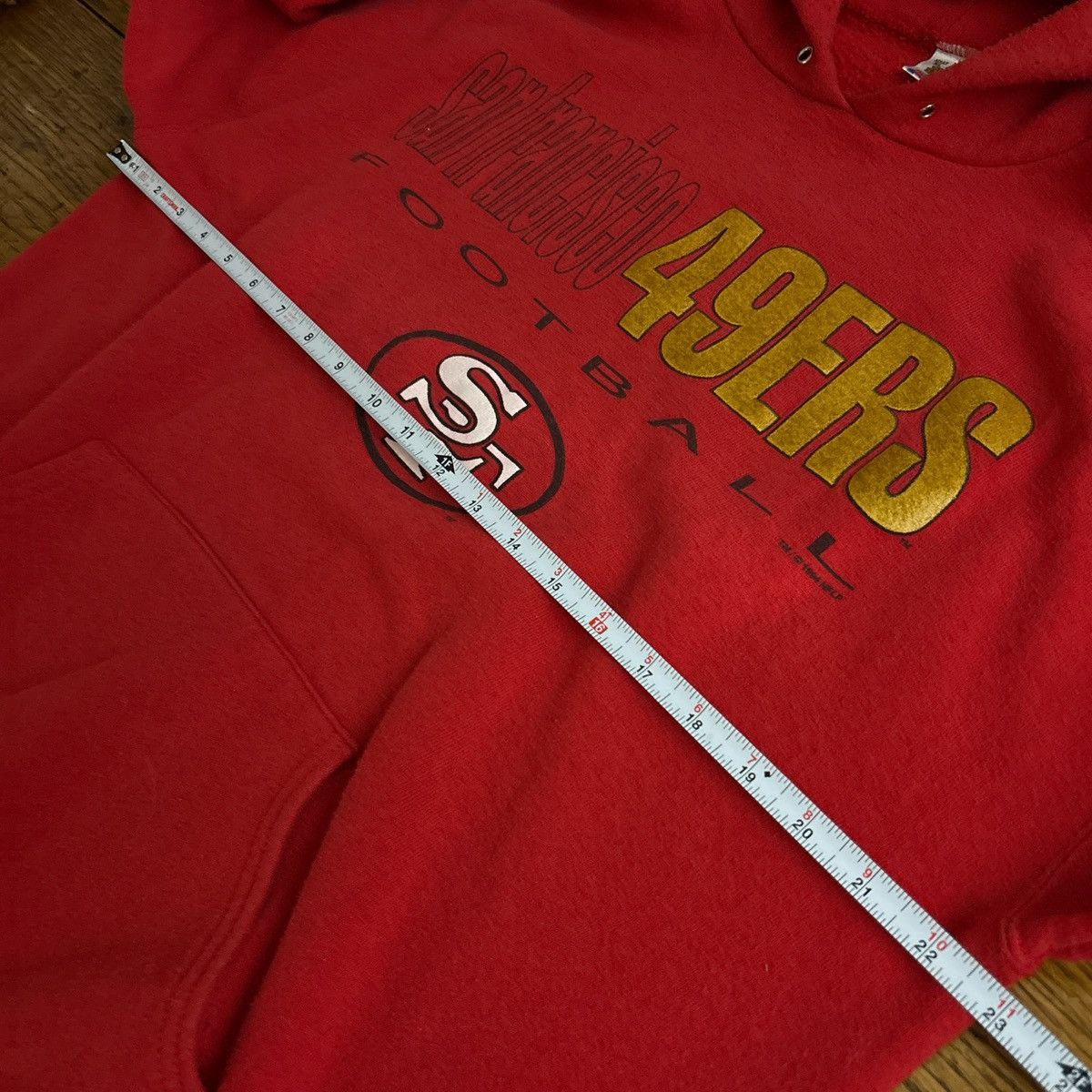 Fruit Of The Loom Vintage 1994 San Francisco 49ers hoodie Size US XL / EU 56 / 4 - 2 Thumbnail