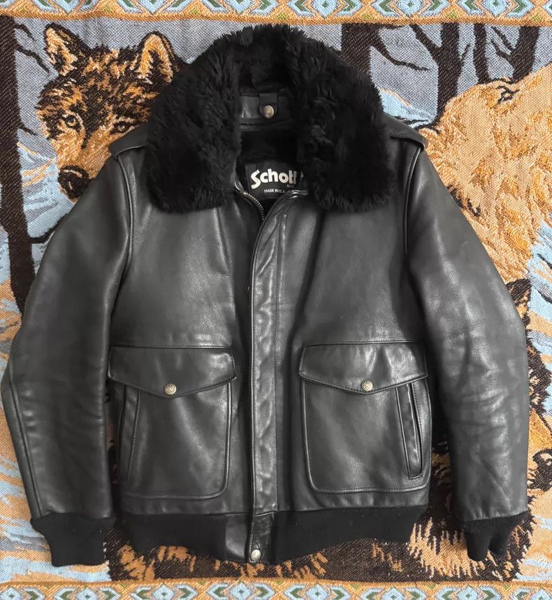 Schott Schott 184 Classic Flight Jacket Size US S / EU 44-46 / 1 - 1 Thumbnail