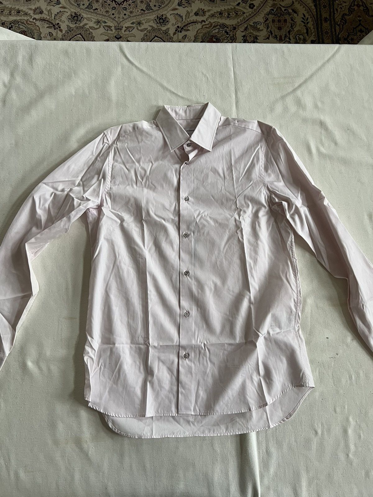 image of Lilac Dress Shirt - Jil Sander in Light Lilac, Men's (Size Medium)
