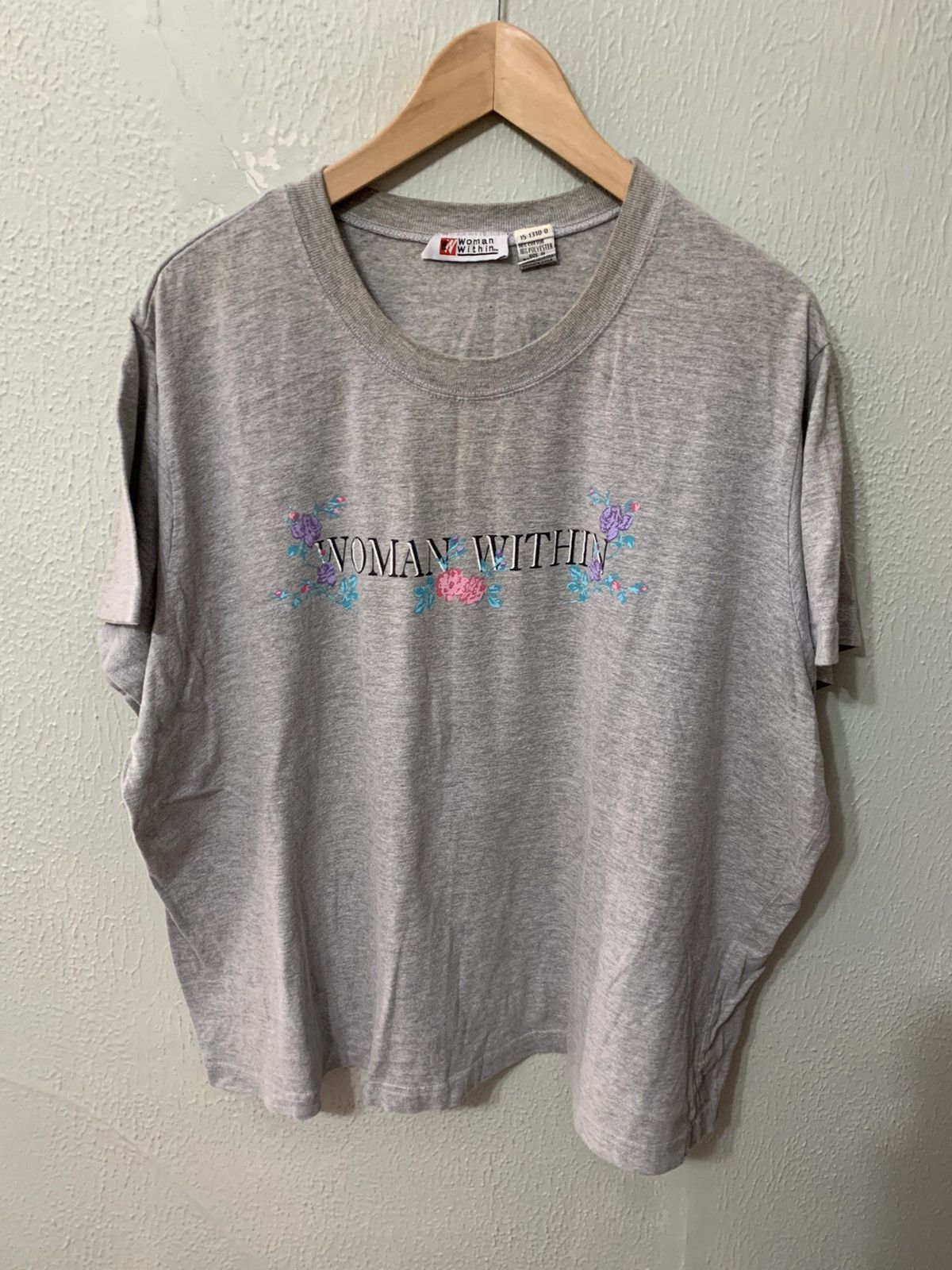 Vintage Vintage Woman Within Floral Tee Size US XL / EU 56 / 4 - 1 Thumbnail