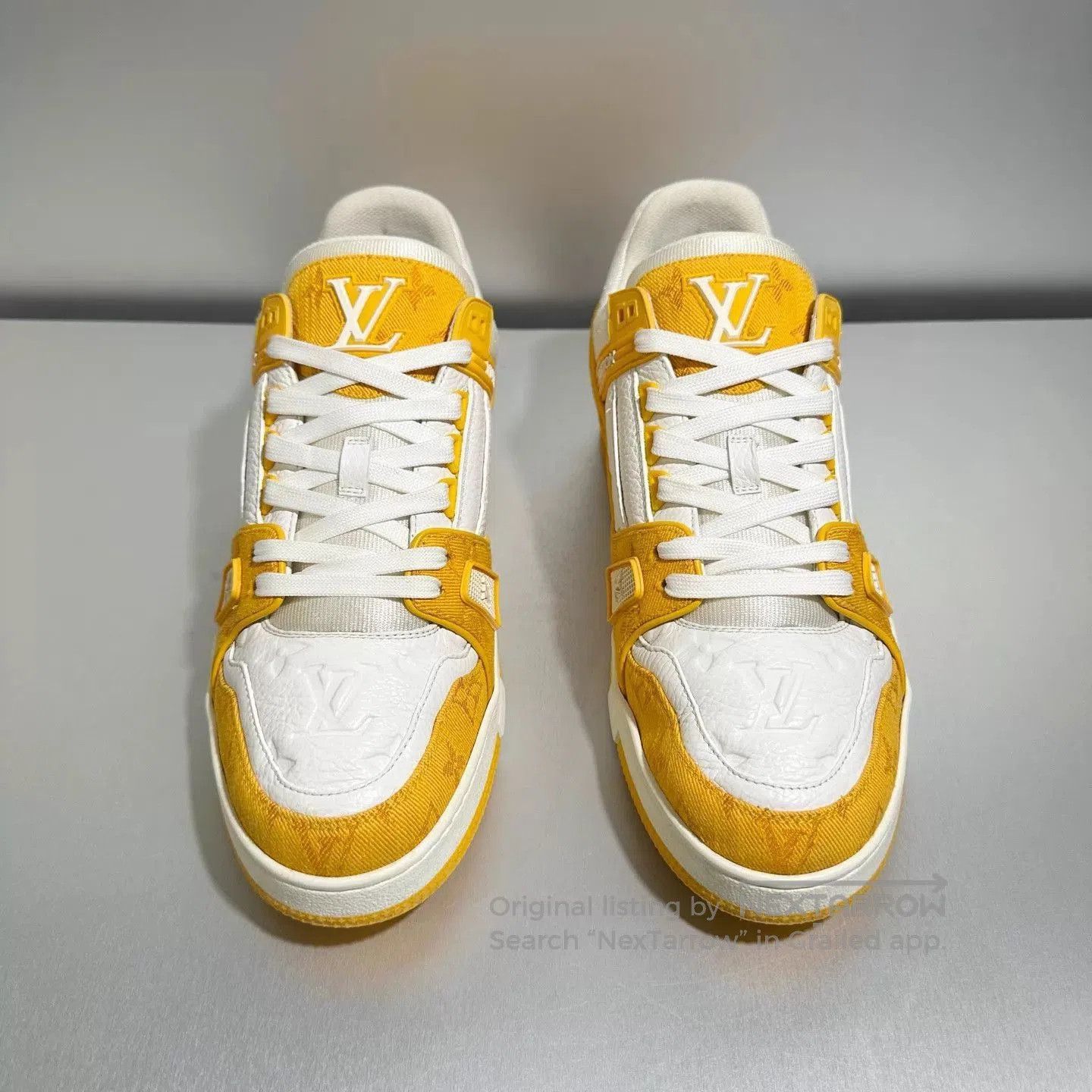 Louis Vuitton Yellow Low. Size US 9 / EU 42 - 2 Thumbnail