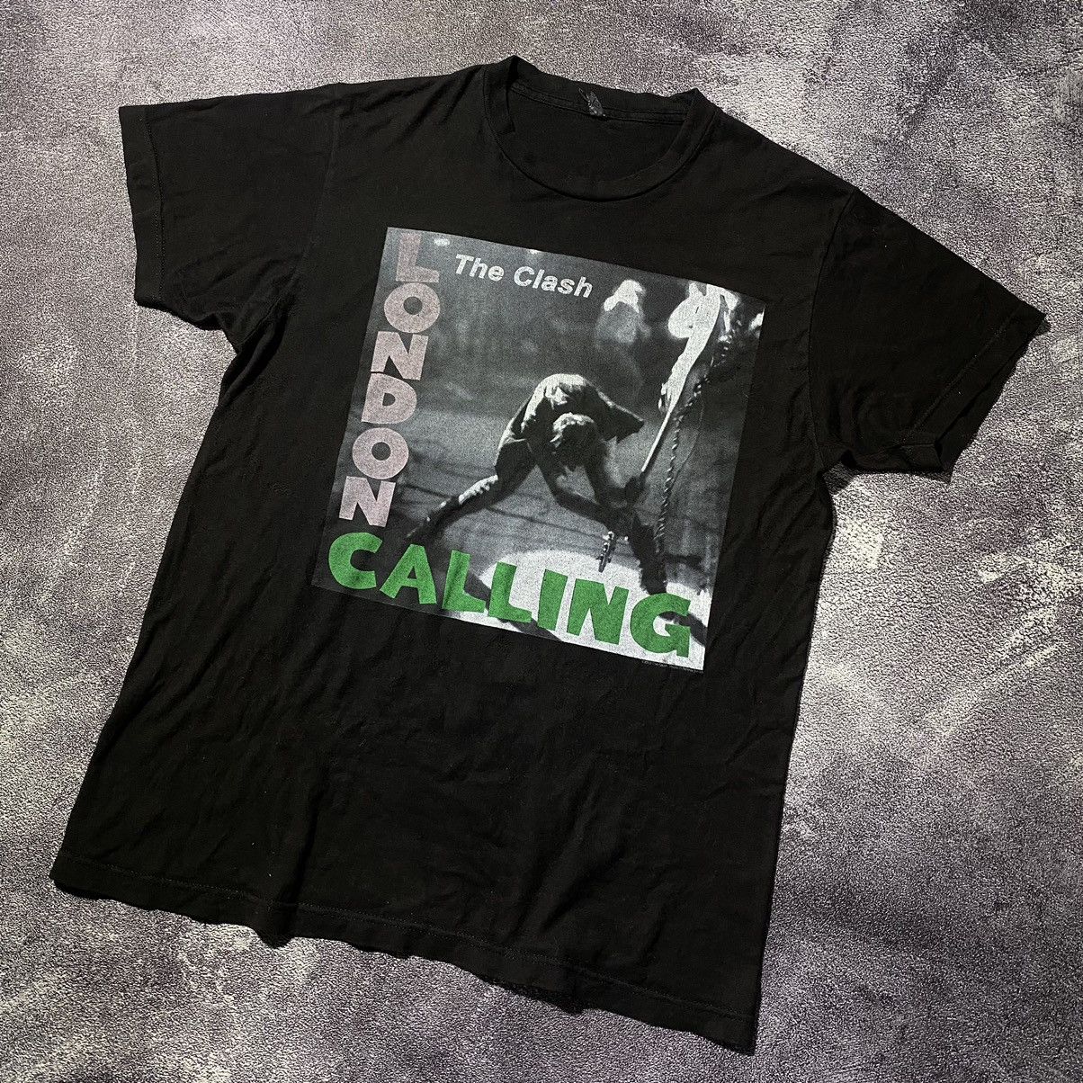 Band Tees × Vintage c2013 The Clash London Calling Tshirt Size US M / EU 48-50 / 2 - 1 Thumbnail