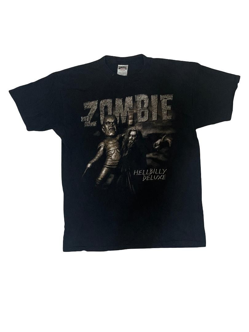 Vintage Vintage T-shirt Rob Zombie Tour 1998 Size US XL / EU 56 / 4 - 1 Thumbnail
