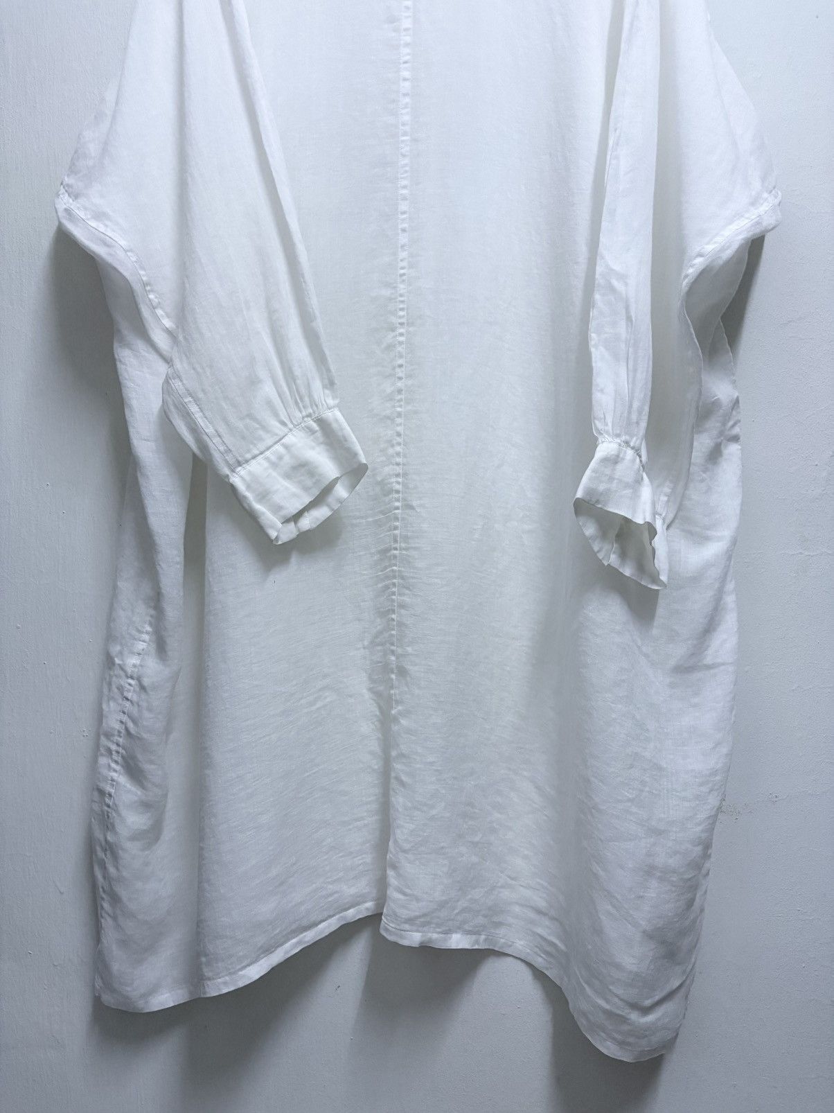 Yohji Yamamoto S/S 2018 Y's Yohji Yamamoto - Avant Garde White Blouse Size XS / US 0-2 / IT 36-38 - 7 Thumbnail