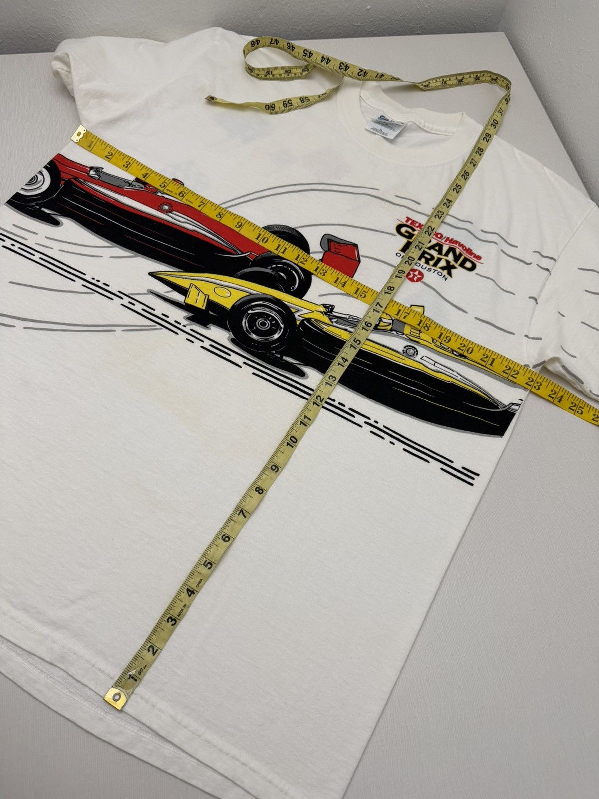 NASCAR Vintage 90s Grand Prix of Houston Texaco/Havoline IndyCar XL Size US XL / EU 56 / 4 - 6 Thumbnail