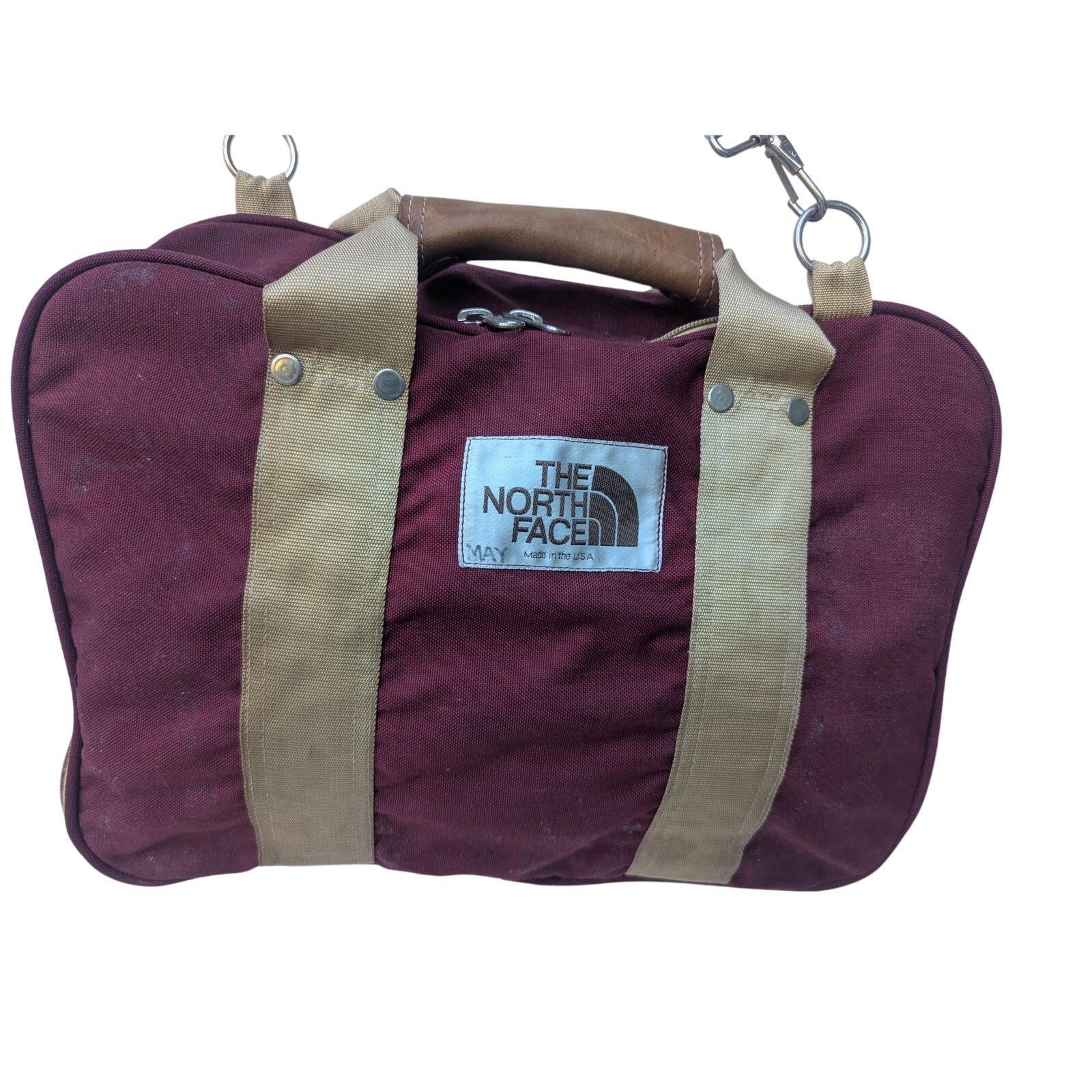 The North Face Northface Brown Label Briefcase/Messenger Bag [Maroon] Size ONE SIZE - 4 Thumbnail