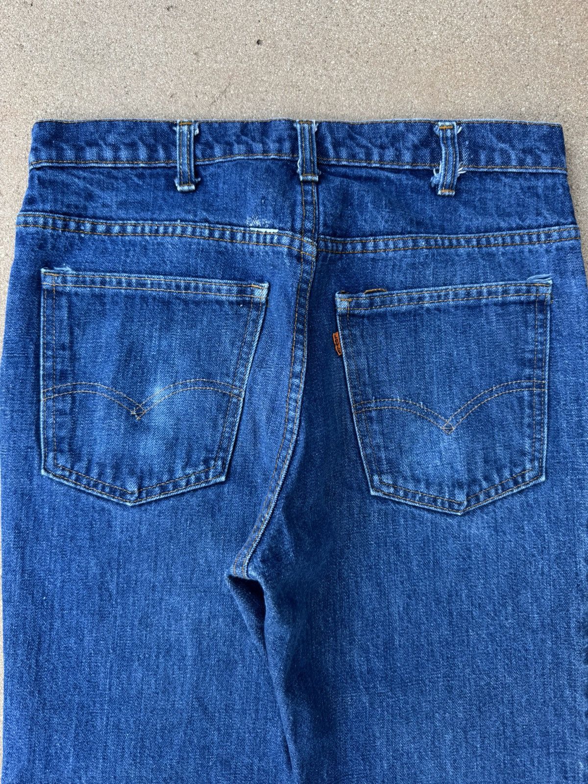 Levi's Vtg 80’s Levi’s 646 Orange Tab Bellbottom Flare Jeans 32x27 Size US 32 / EU 48 - 7 Thumbnail