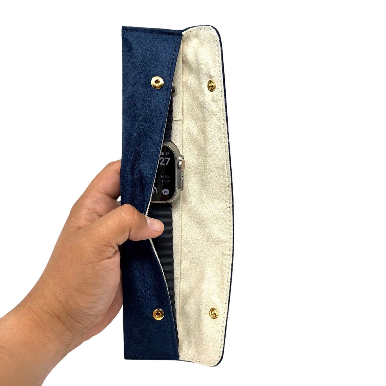 Louis Vuitton Louis Vuitton Navy Watch Sleeve Size ONE SIZE - 4 Thumbnail