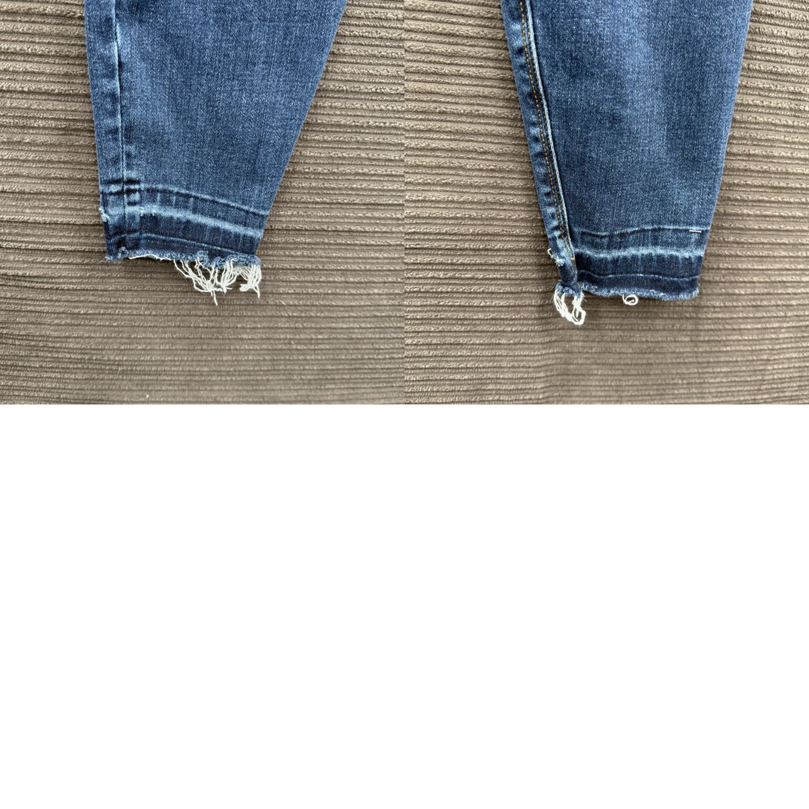 Spanx Spanx Jeans Women Small Blue Cotton Mid Rise Distressed Stretch Comfort Skinny Inseam 27 in Logo Bohemian City Hipster Vintage No Size 28" / US 6 / IT 42 - 9 Thumbnail