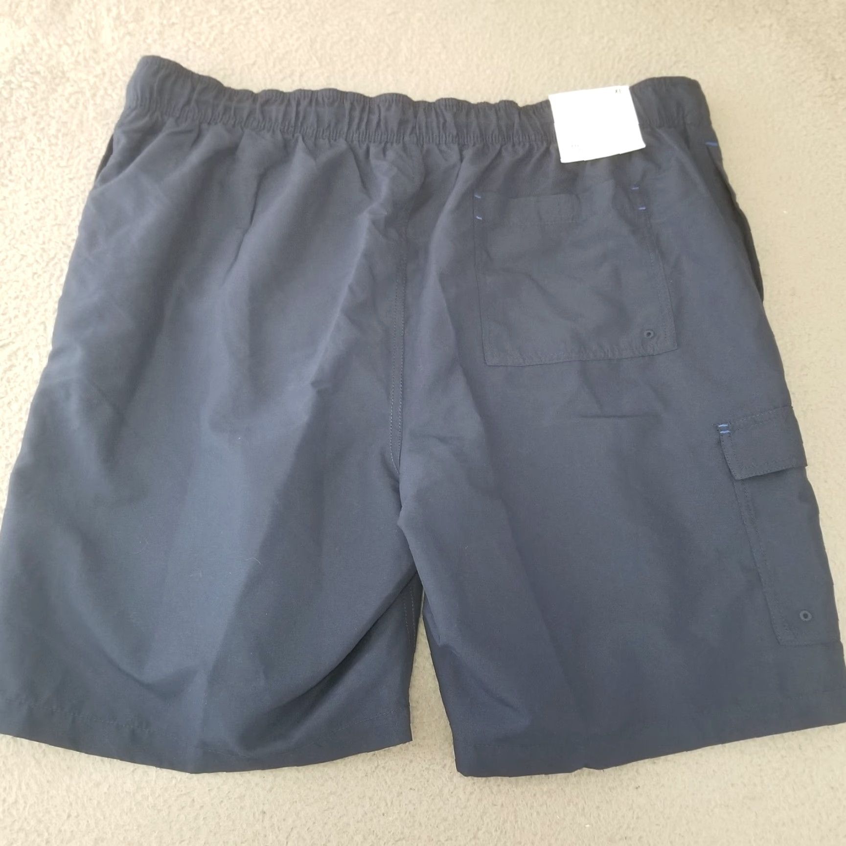 Vintage Goodfellow Mens XL Blue Board Shorts Swimming Trunks Quick Dry Pockets Drawstring Size US 36 / EU 52 - 5 Thumbnail