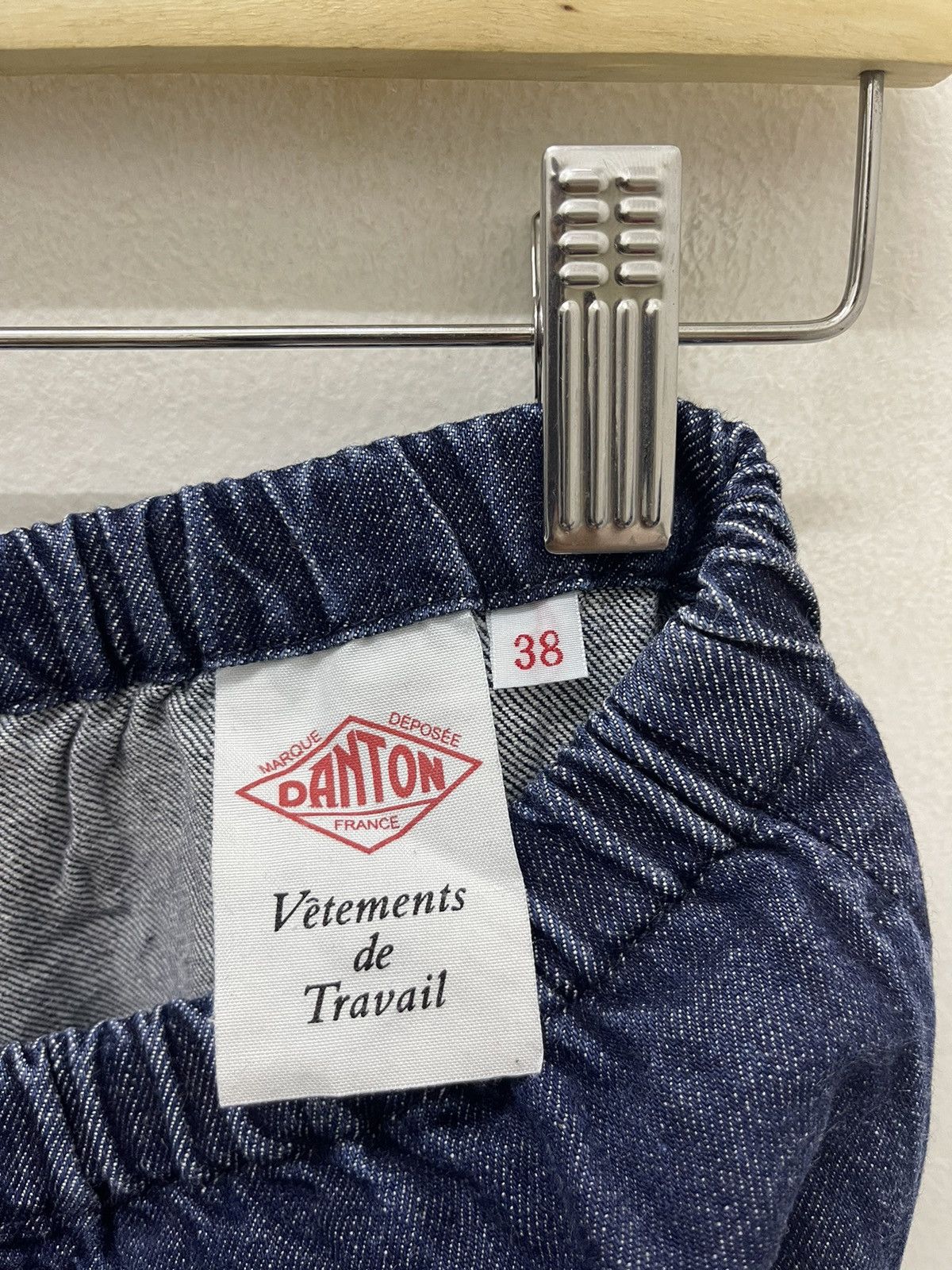Danton Rare Vintage DANTON France Vetements de Travail Japan Made Size US 30 / EU 46 - 6 Thumbnail