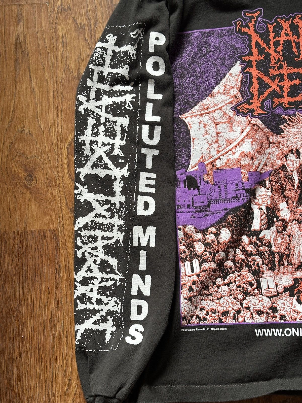 Online Ceramics Online Ceramics x Napalm Death Long Sleeve tee Size US L / EU 52-54 / 3 - 5 Thumbnail
