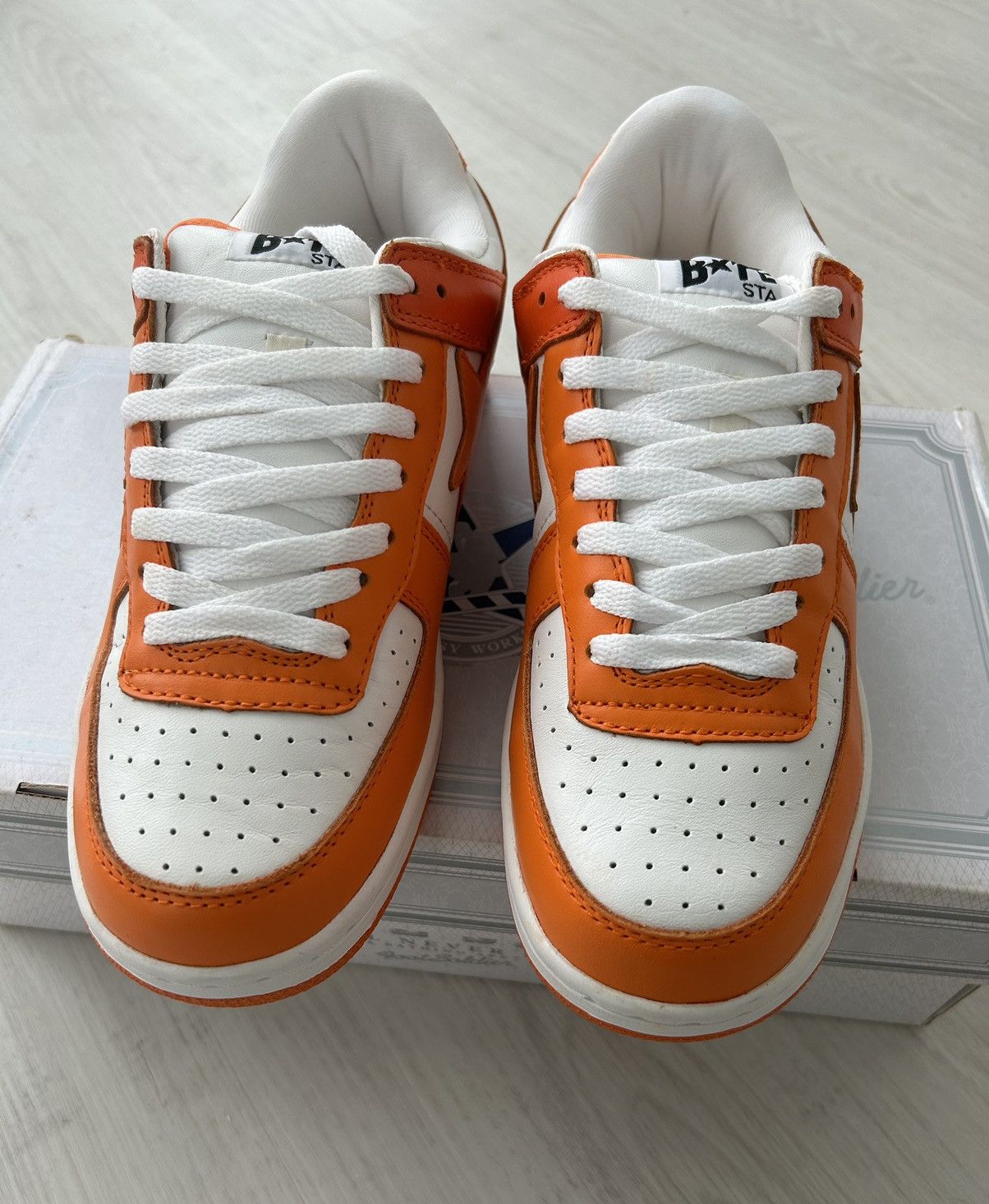 Bape VERY RARE OG 2006 A BATHING APE FS-026 ORANGE SK8 Size US 9 / EU 42 - 2 Thumbnail