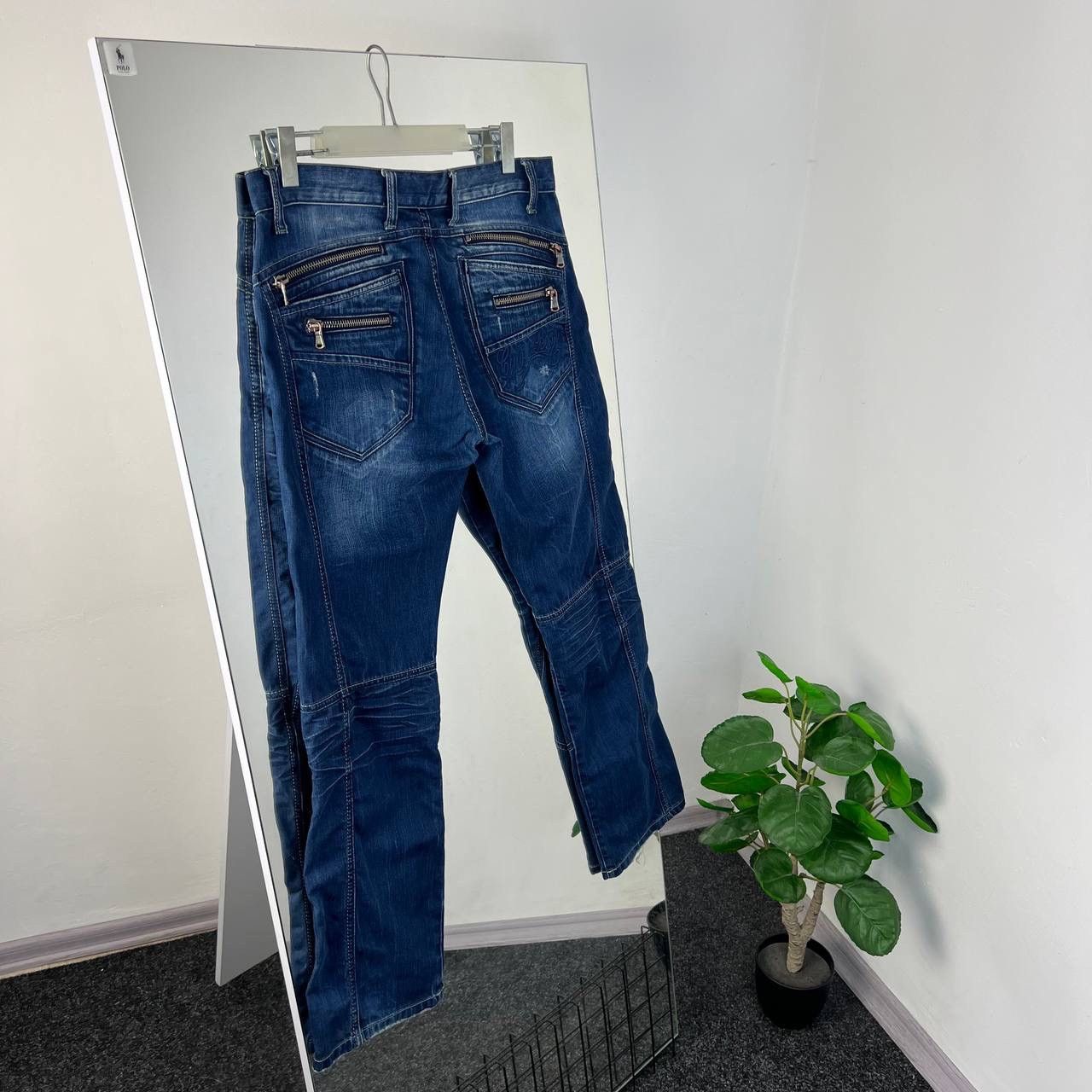 Japanese Brand Japanese Cipo & Baxx Multipocket Denim Jeans Streetwear Size US 36 / EU 52 - 2 Thumbnail