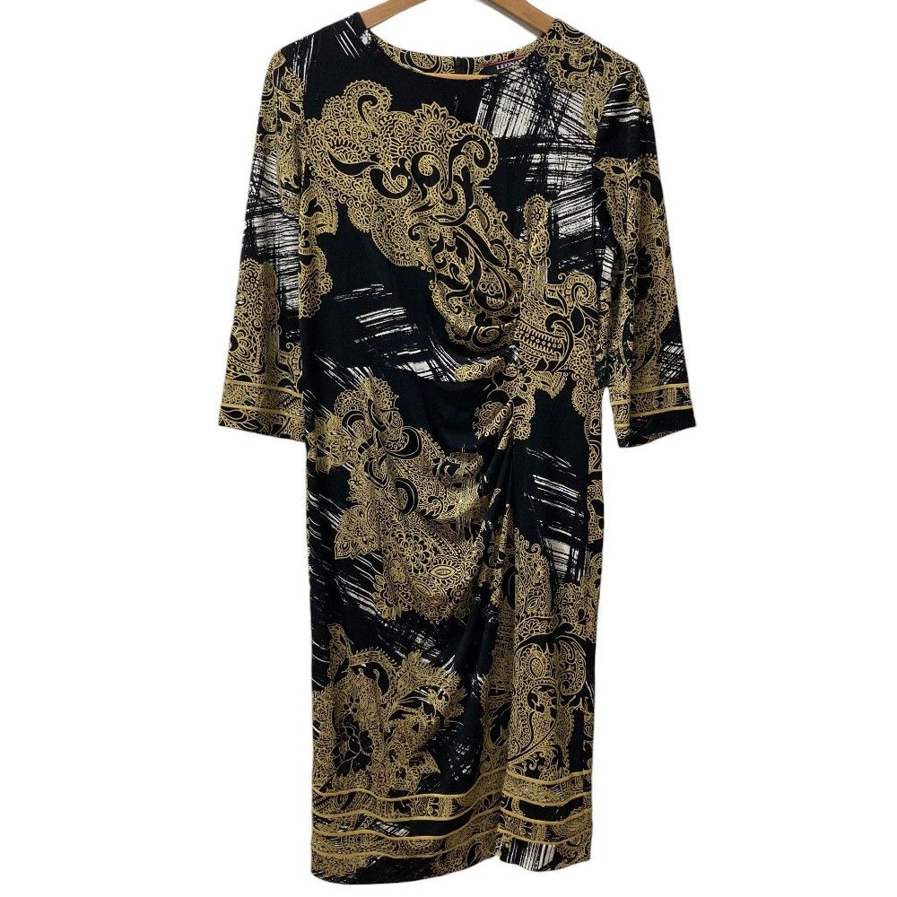 Other Leonard LEONARD FASHION CanCan Stretch Dress Textile Dresses DUTY FREE for USA Size ONE SIZE - 1 Thumbnail