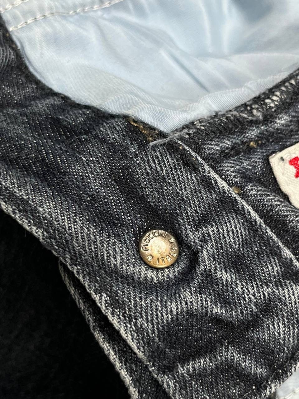 Armani Vintage Armani Indigo Pocket Logo Baggy Jeans 36 Size US 36 / EU 52 - 8 Thumbnail