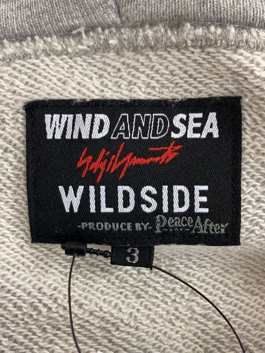 Yohji Yamamoto WIND AND SEA × YOHJI YAMAMOTO/Cotton/GRY Hoodie Size US L / EU 52-54 / 3 - 3 Thumbnail