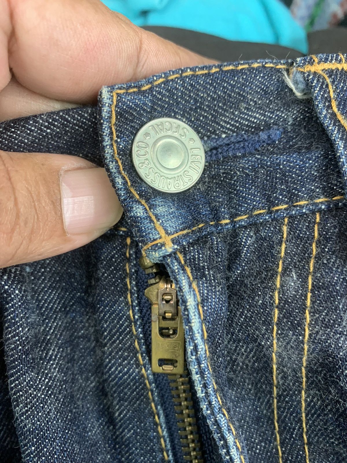 Comme des Garcons × Junya Watanabe × Levi's Junya Watanabe Comme Des Garcons Man X Levis 505 Size US 31 - 9 Thumbnail