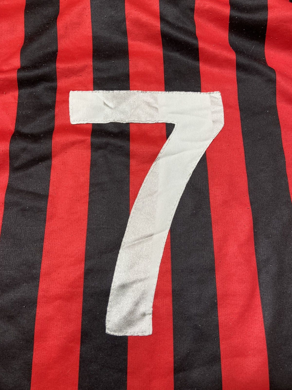 Vintage AC MILAN 90/91 ITALIA SOCCER FOOTBALL JERSEY #7 BLOCK CORE Size US L / EU 52-54 / 3 - 7 Thumbnail