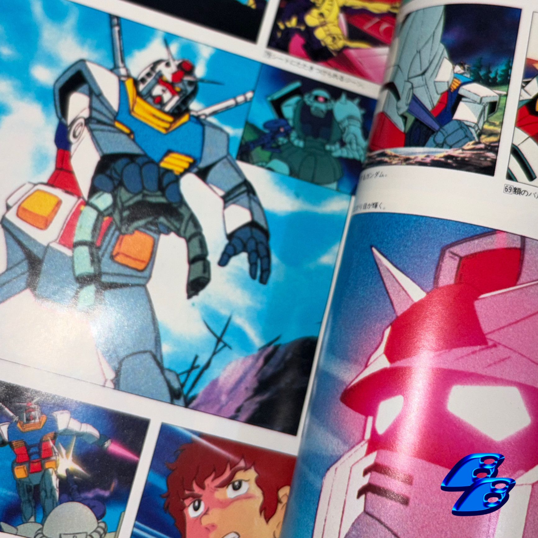 Anime Vintage Gundam '80s Art Book official Size ONE SIZE - 3 Thumbnail