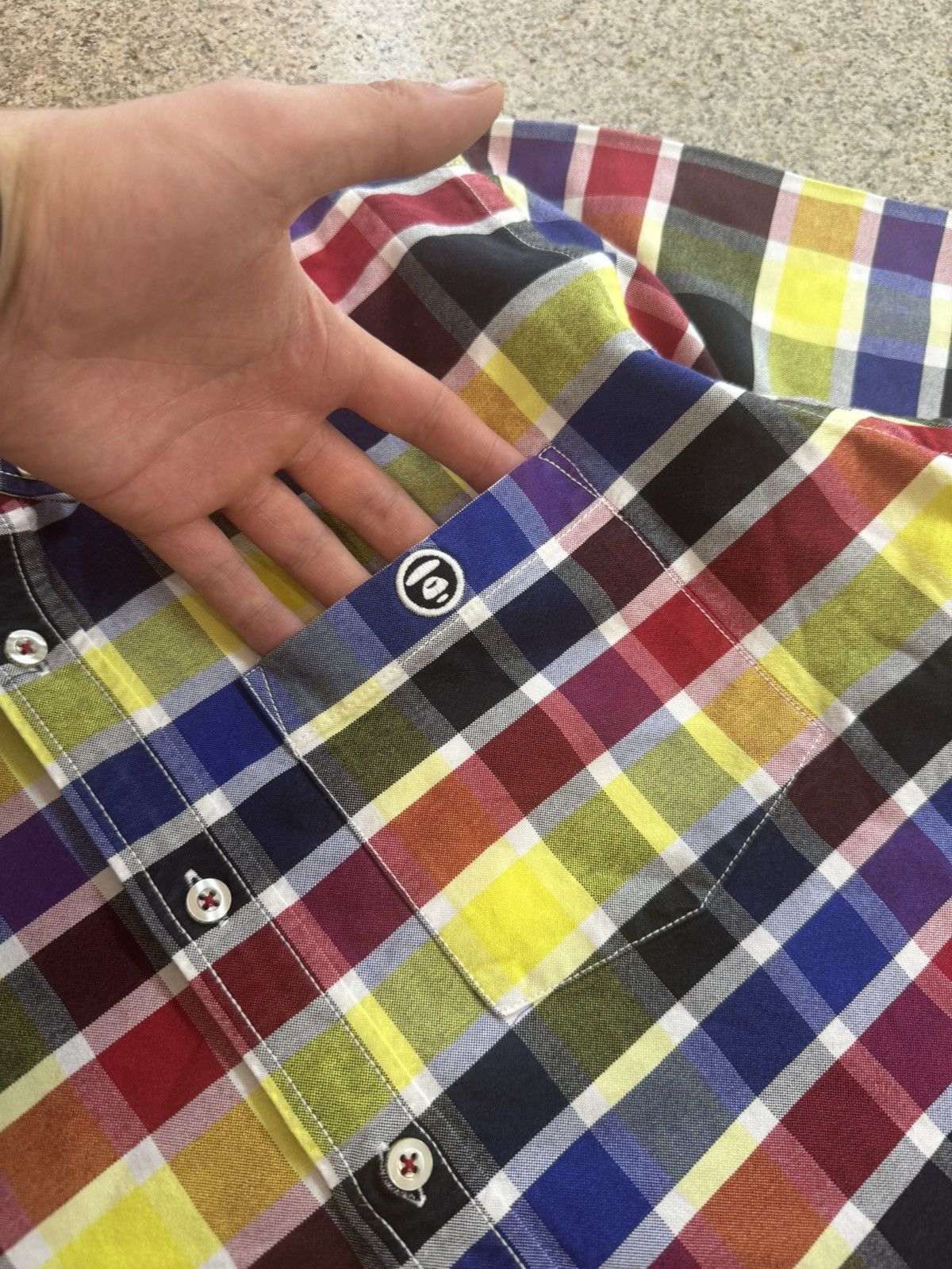 Aape Aape plaid short-sleeved shirt Size US XL / EU 56 / 4 - 8 Thumbnail