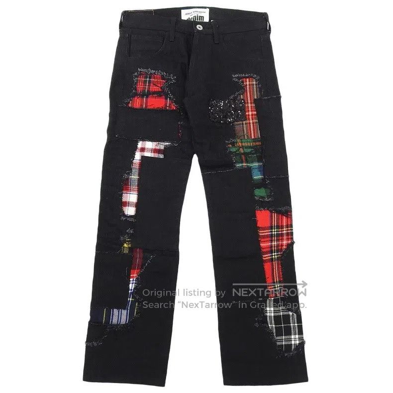 Junya Watanabe Junya Watanabe size XS Black Denim Jeans Size US 27 - 1 Thumbnail
