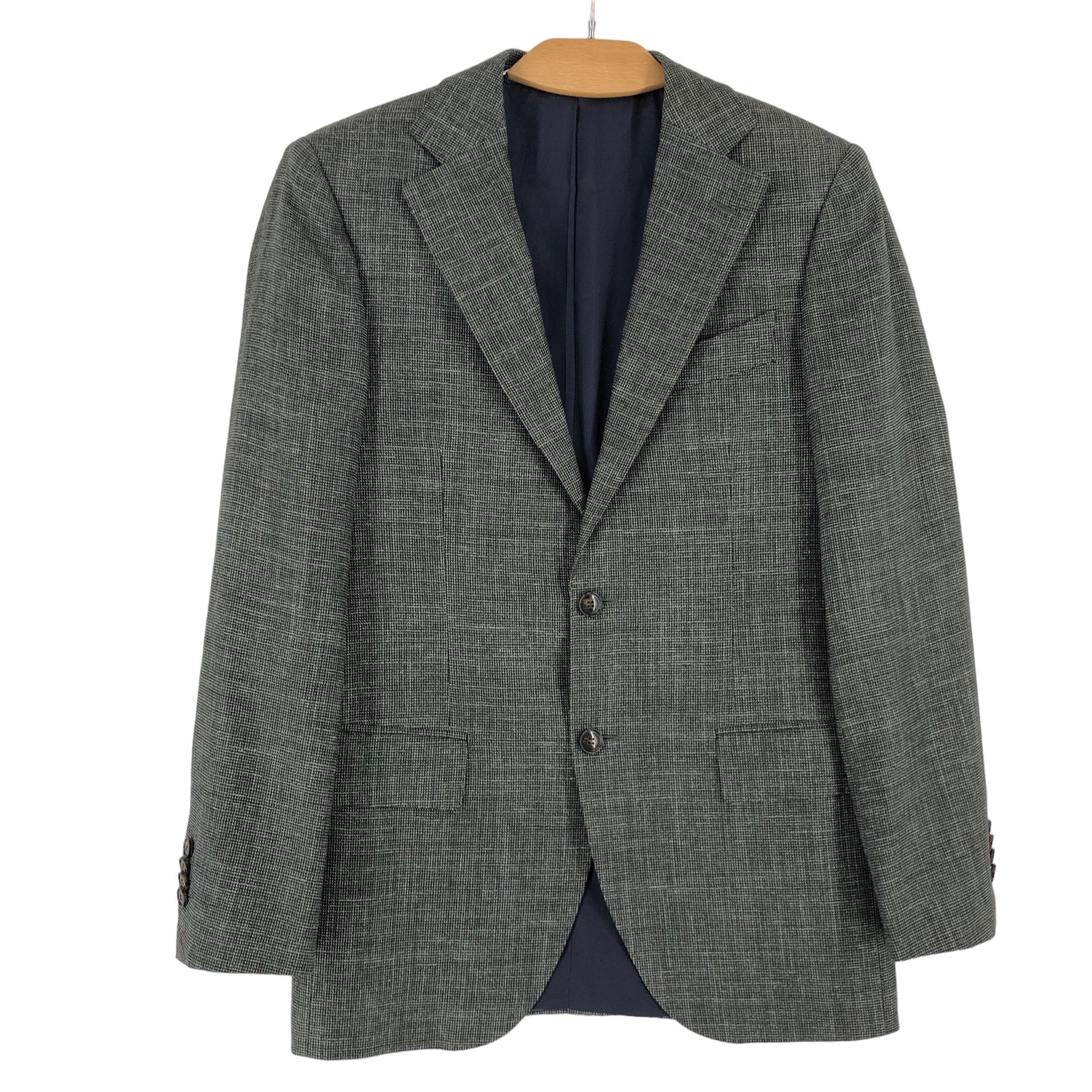 Suitsupply Lazio Single Breasted Linen Blazer Size EU:46 UK:36; US:36S Size 36S - 1 Thumbnail