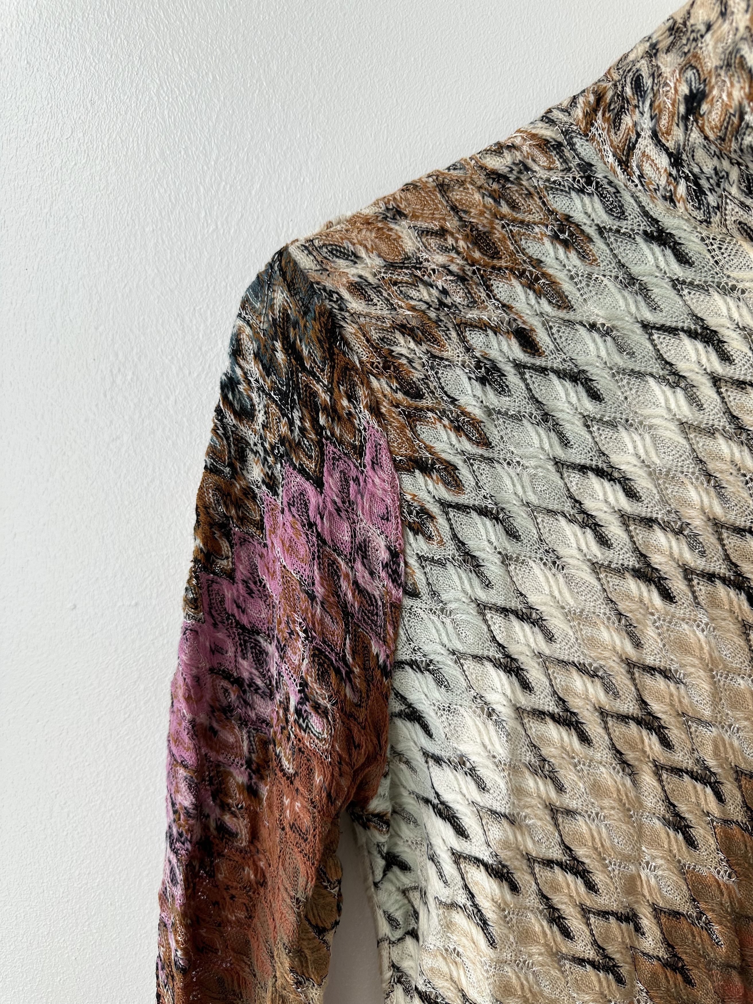Missoni Missoni Long Dress-Shaded Wool Raschel *BRAND NEW* Size M / US 6-8 / IT 42-44 - 4 Thumbnail