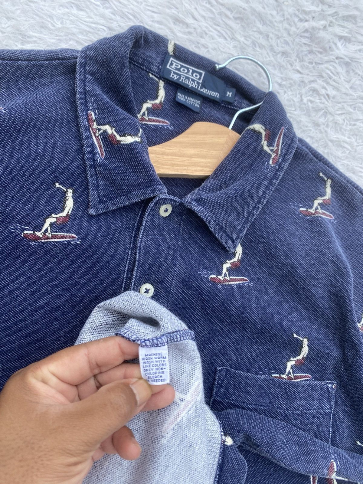 Polo Ralph Lauren Rare Vintage 1999 Polo Ralph Lauren Surfer Shirt Size US M / EU 48-50 / 2 - 11 Thumbnail