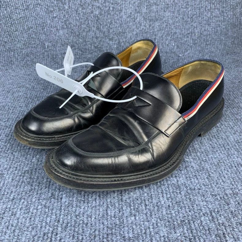 Gucci Black Leather Formal Shoes - dmc