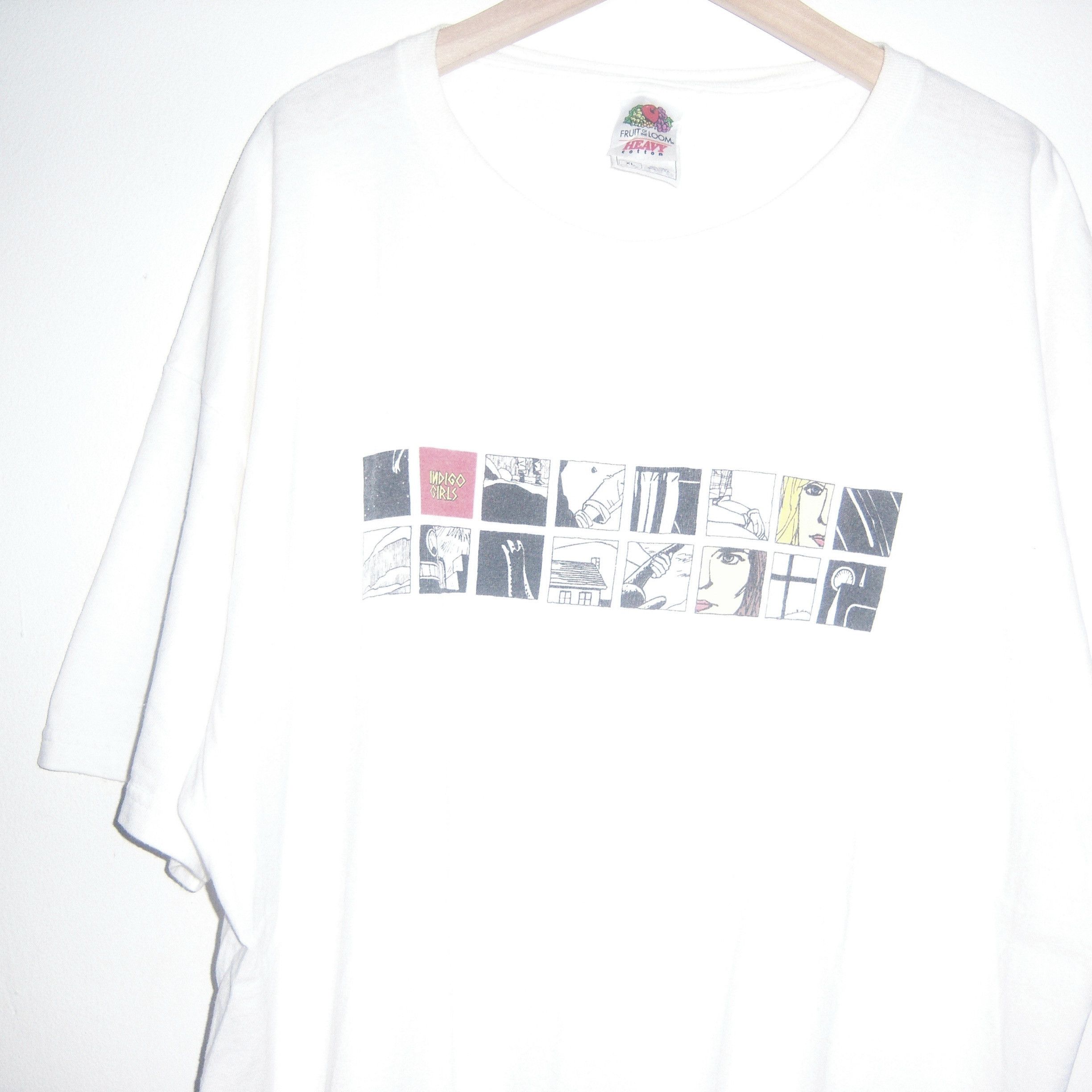 Band Tees × Fruit Of The Loom × Vintage 2004 Indigo Girls Vintage t shirt Size US XL / EU 56 / 4 - 7 Thumbnail