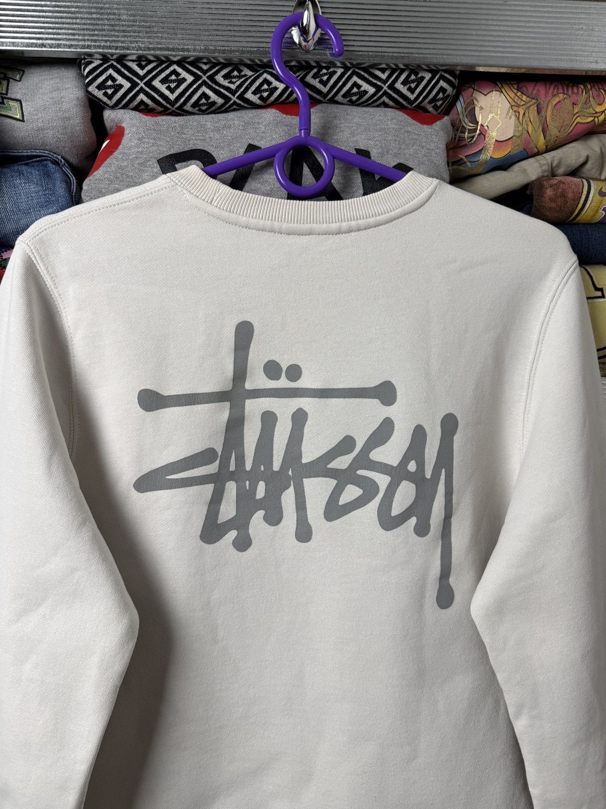 Stussy Vintage Y2K Stussy Big Logo Sweatshirt oversized mens Size US M / EU 48-50 / 2 - 4 Thumbnail
