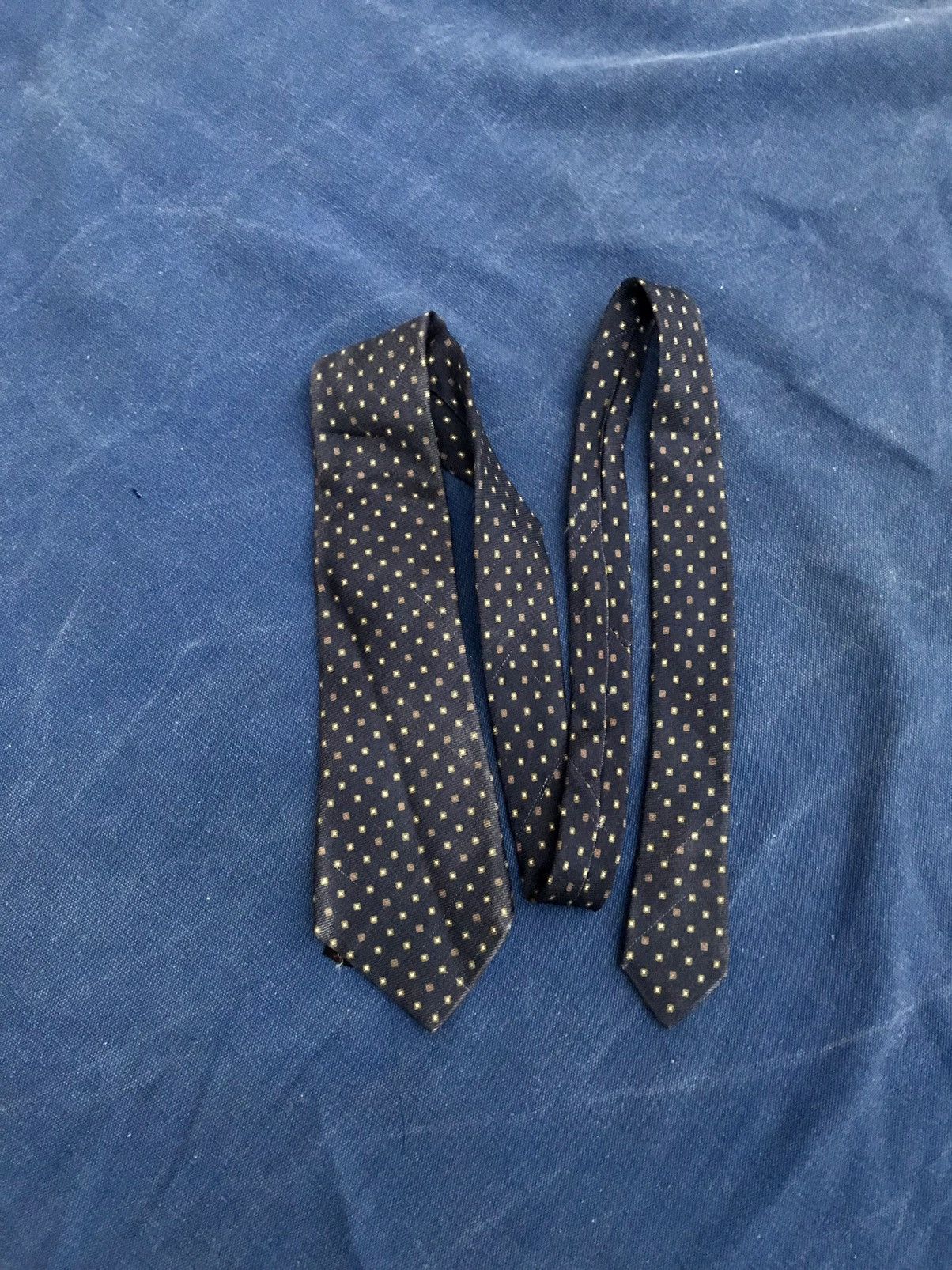 Kiton KITON NAPOLI PURE SILK HAND MADE IN ITALY TEXTURED TIE Size ONE SIZE - 8 Thumbnail