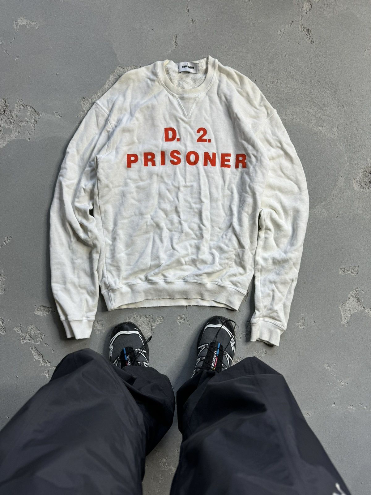 Dsquared2 Dsquared Authentic Prisoner Print Sweater Size US M / EU 48-50 / 2 - 1 Thumbnail