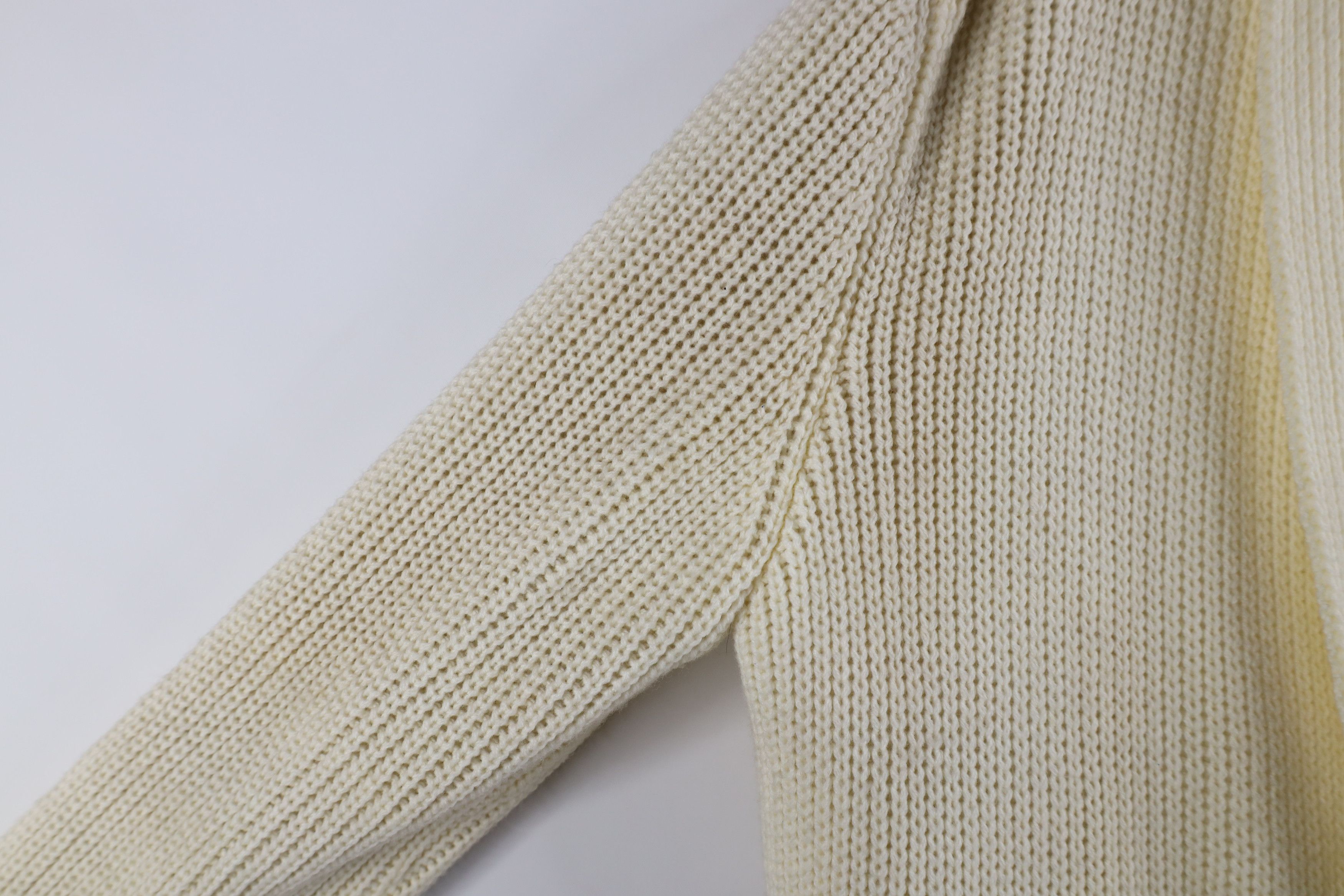 Vintage Vintage 70s Streetwear Ribbed Knit Blazer Cardigan Sweater Size M / US 6-8 / IT 42-44 - 8 Thumbnail