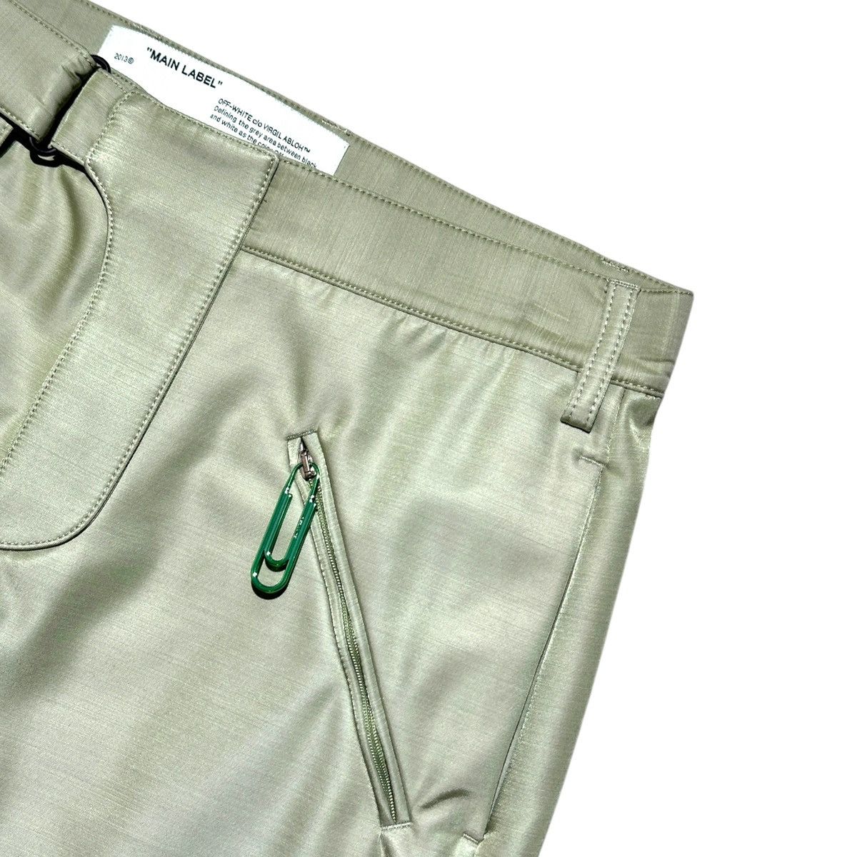 Off-White Paper clip flared trouser Size US 32 / EU 48 - 3 Thumbnail