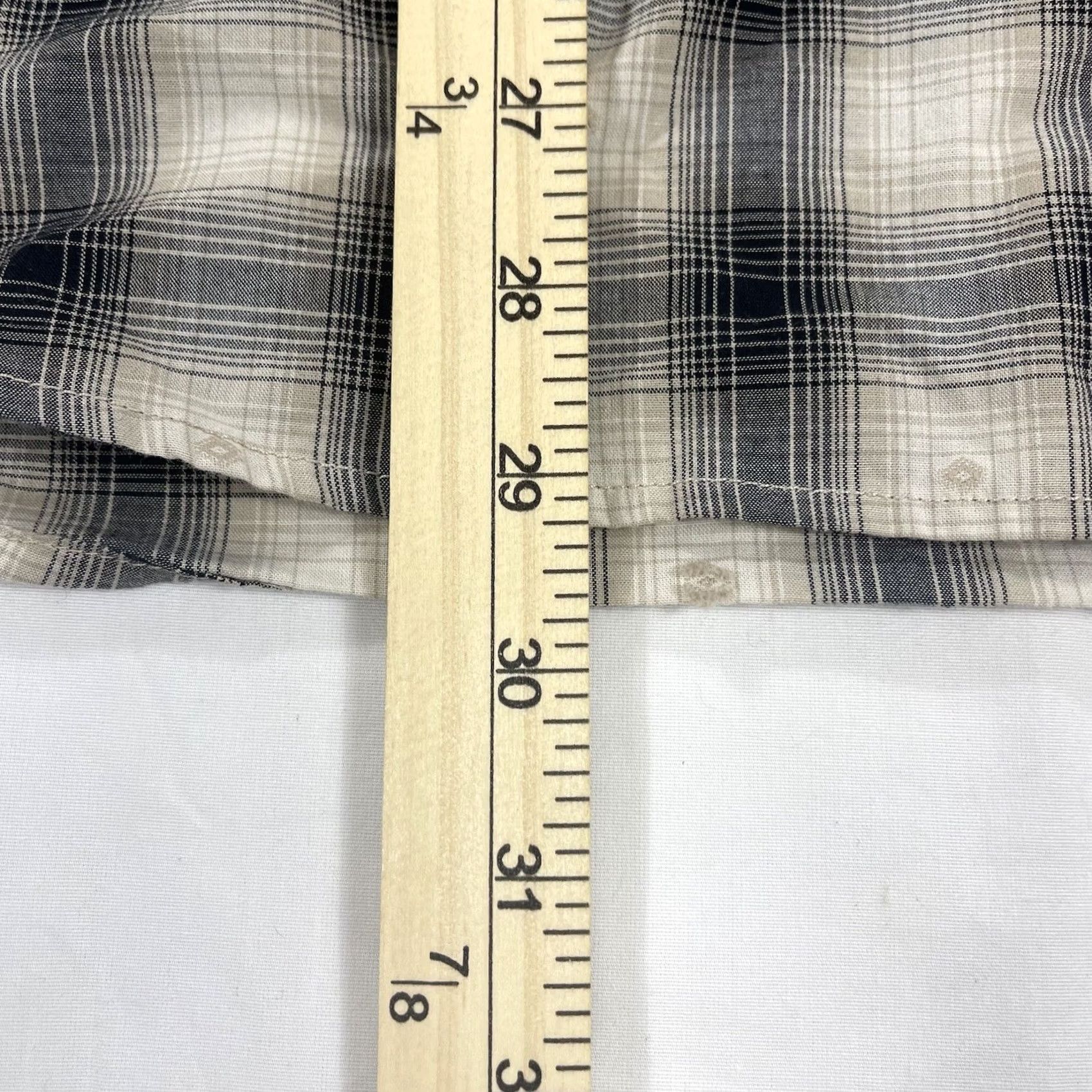 Pendleton Pendleton Mens XL Button-Up Shirt Pearl Button Gray Plaid Western L/S Cowboy N/A Size US XL / EU 56 / 4 - 3 Thumbnail