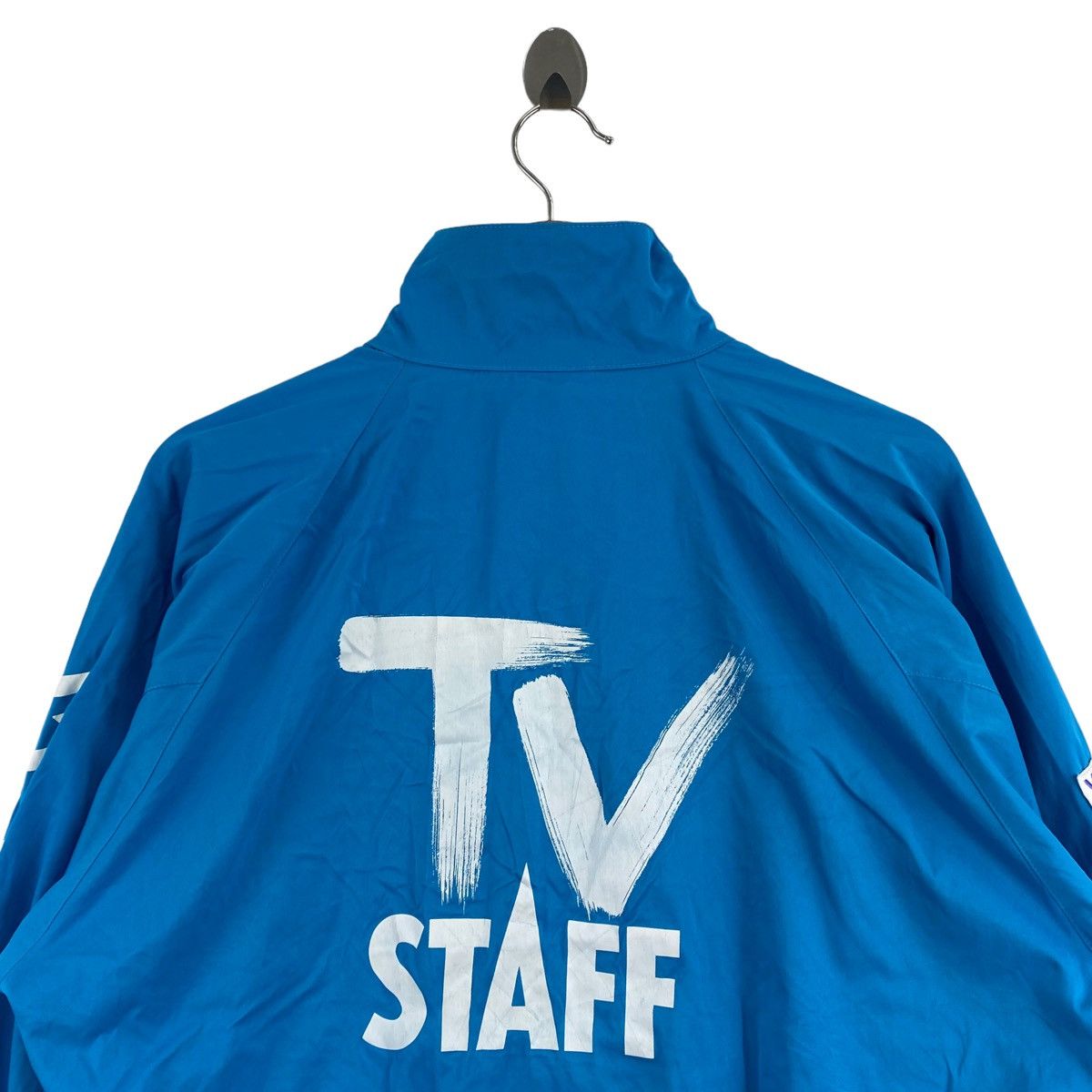 Japanese Brand SUNTORY Japan 1992 Badminton Sportswear TV Staff Print Blue Size US M / EU 48-50 / 2 - 6 Thumbnail
