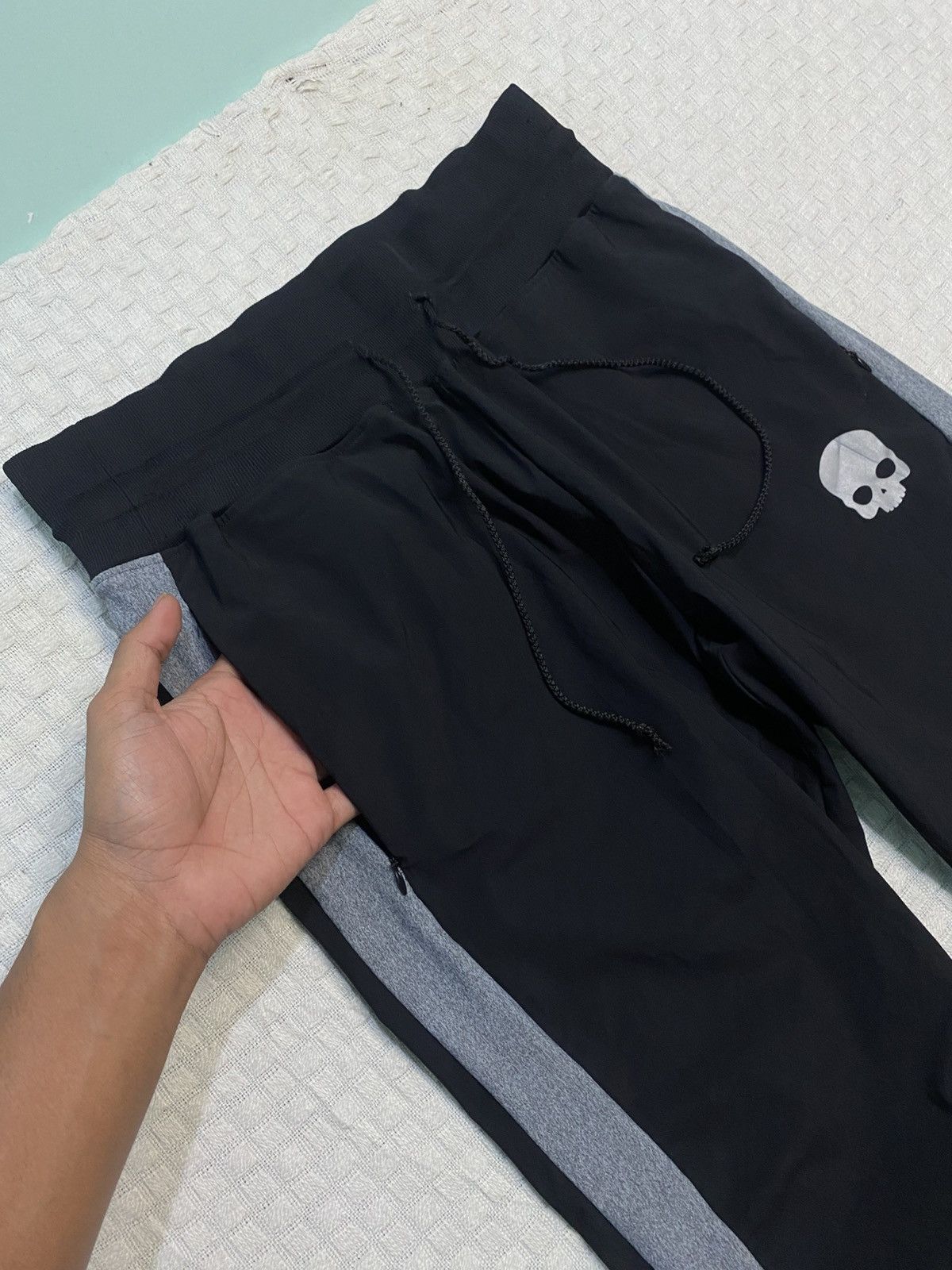 HYDROGEN 💥 VINTAGE HYDROGEN H2J 90S NYLON TRACK PANTS Y2K Size US 28 / EU 44 - 4 Thumbnail