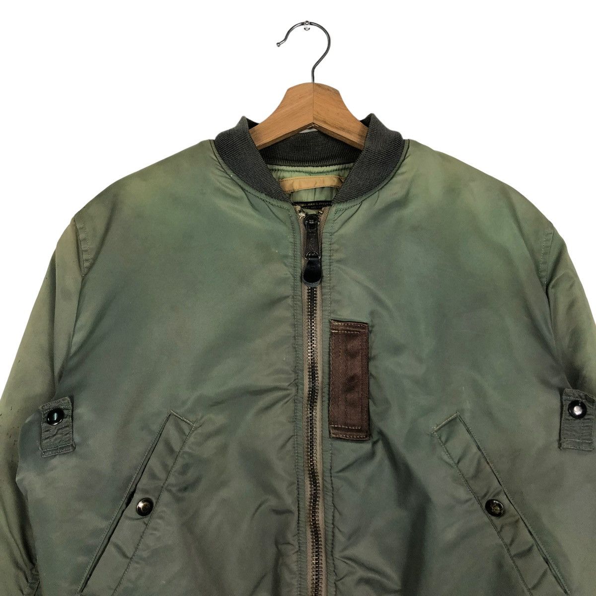 Buzz Rickson's 🔥VINTAGE MA-1 BOMBER JACKET BUZZ RICKSONS FLIGHT WEAR Size US S / EU 44-46 / 1 - 6 Thumbnail