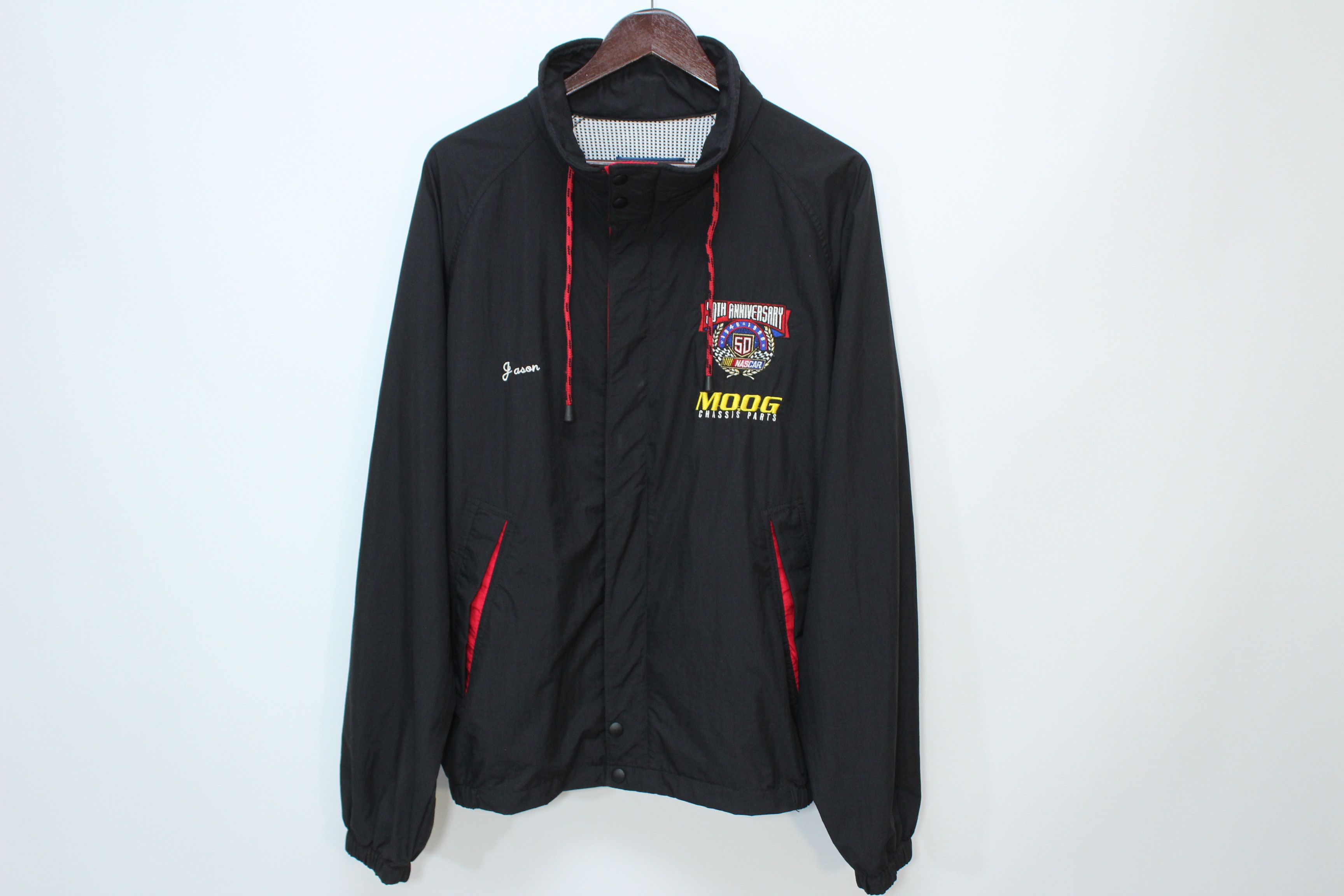 NASCAR Swingster 98 Nascar 50 Anniversary Jason Jacket Made In USA Size US L / EU 52-54 / 3 - 1 Thumbnail