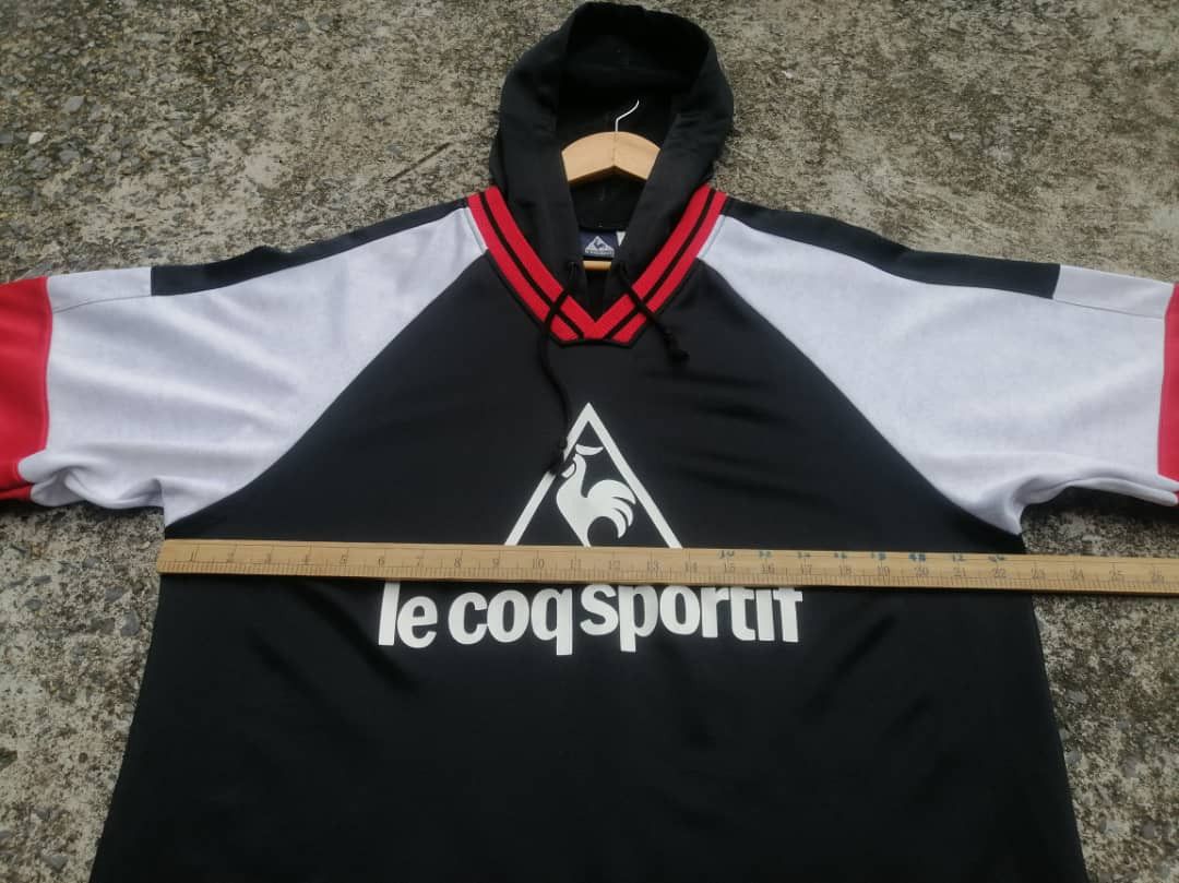 Japanese Brand × Le Coq Sportif Le Coq Sportif Made In Japan Jersey Hoodie Size US M / EU 48-50 / 2 - 4 Thumbnail