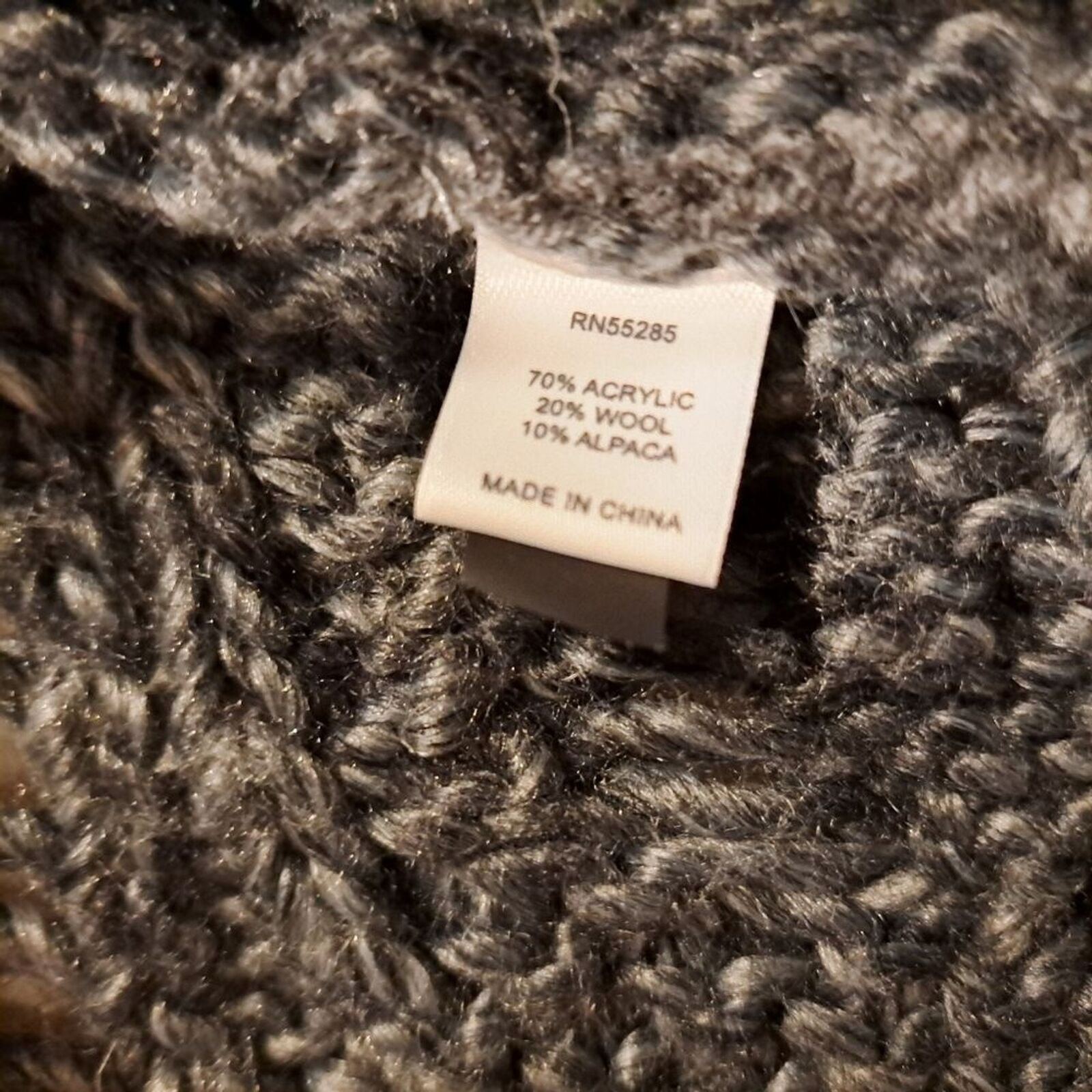 Express Express Y2K wool blend cable knit gray cardigan sweater XS Size XS / US 0-2 / IT 36-38 - 4 Thumbnail
