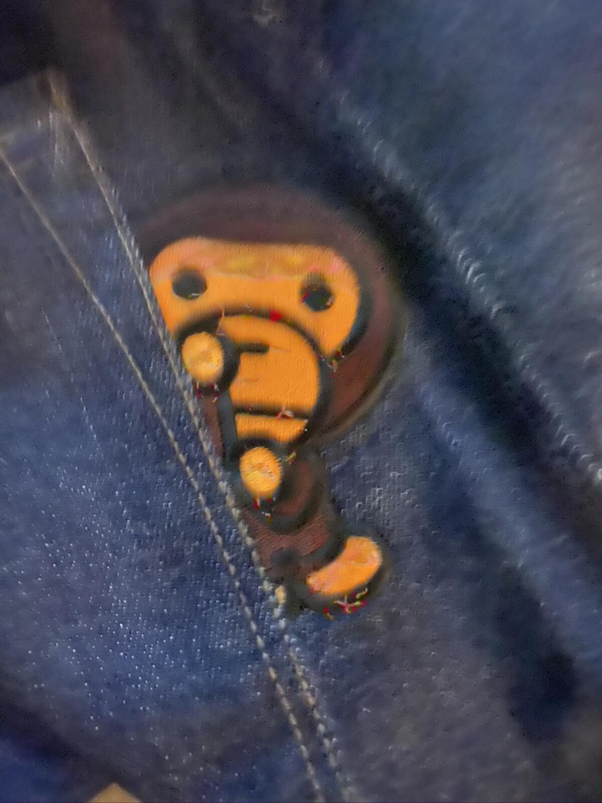 Other BAPE x Baby Milo All Over Patter Selvedge Jeans XL 38x32 Size US 38 / EU 54 - 5 Thumbnail