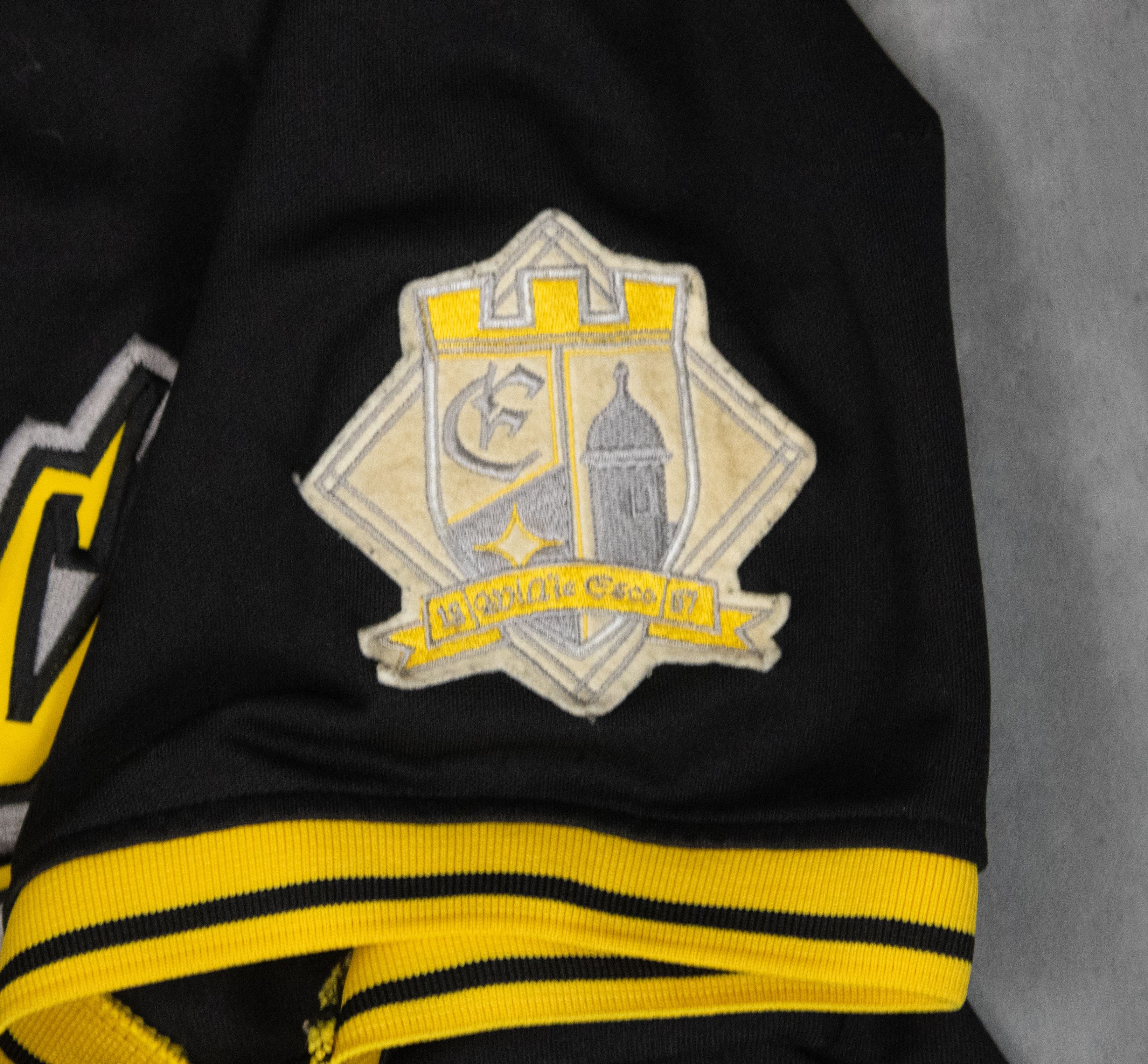 Vintage Y2K 2000's ECO Wisco Black Short Seleeve Base Ball Jersey Size US L / EU 52-54 / 3 - 5 Thumbnail
