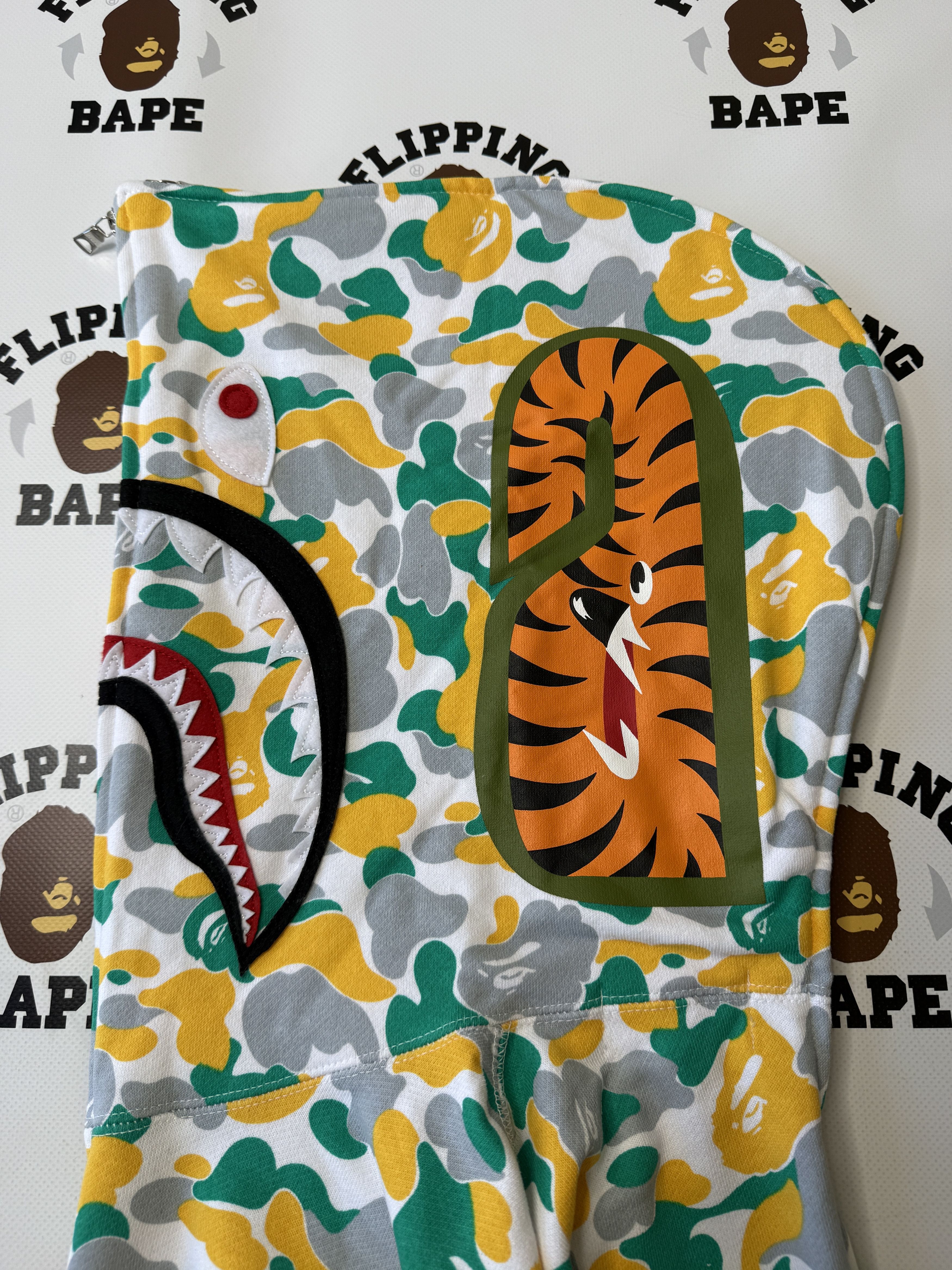 Bape BAPE WUXI SEPARATE SHARK FULL ZIP HOODIE Size US S / EU 44-46 / 1 - 6 Thumbnail