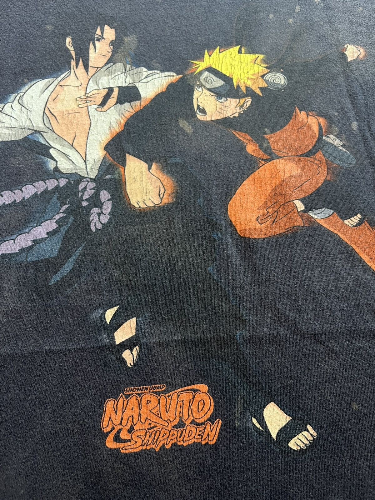 Anime Vintage NARUTO SHIPPUDEN 2002’s Shonen Jump Anime Tshirt Size US M / EU 48-50 / 2 - 7 Thumbnail