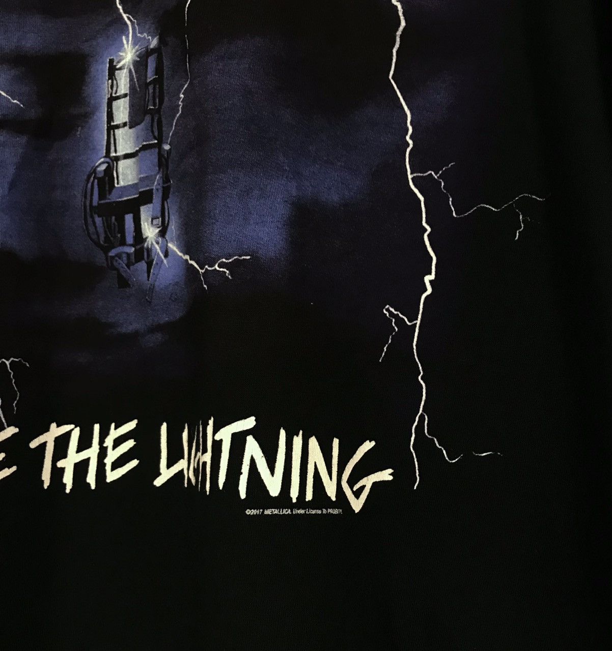 Band Tees Metallica Ride The Lightning 2017 T-Shirt Sz 2XL Size US XXL / EU 58 / 5 - 3 Thumbnail