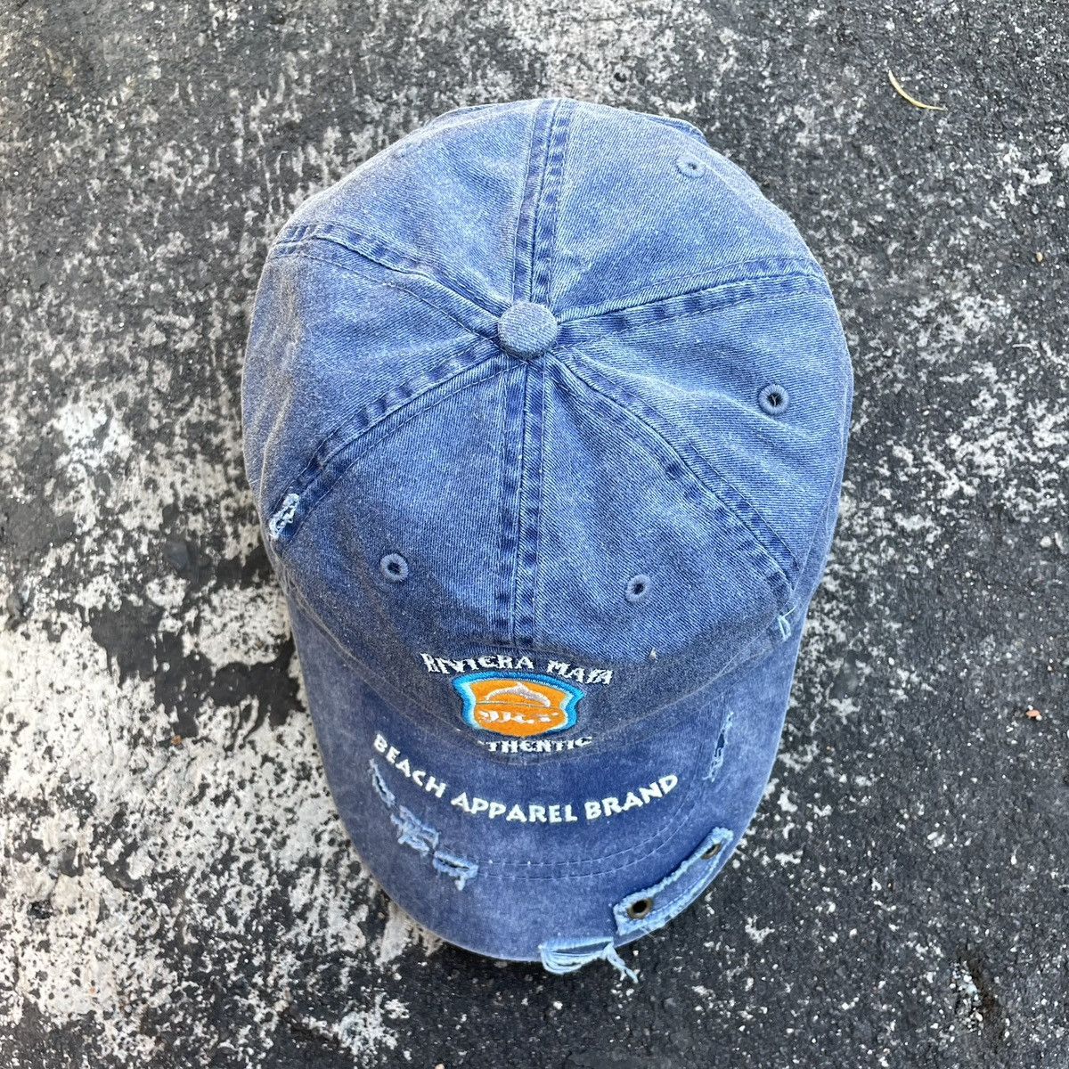 If Six Was Nine Sick Riviera maya distresses hat Size ONE SIZE - 7 Thumbnail